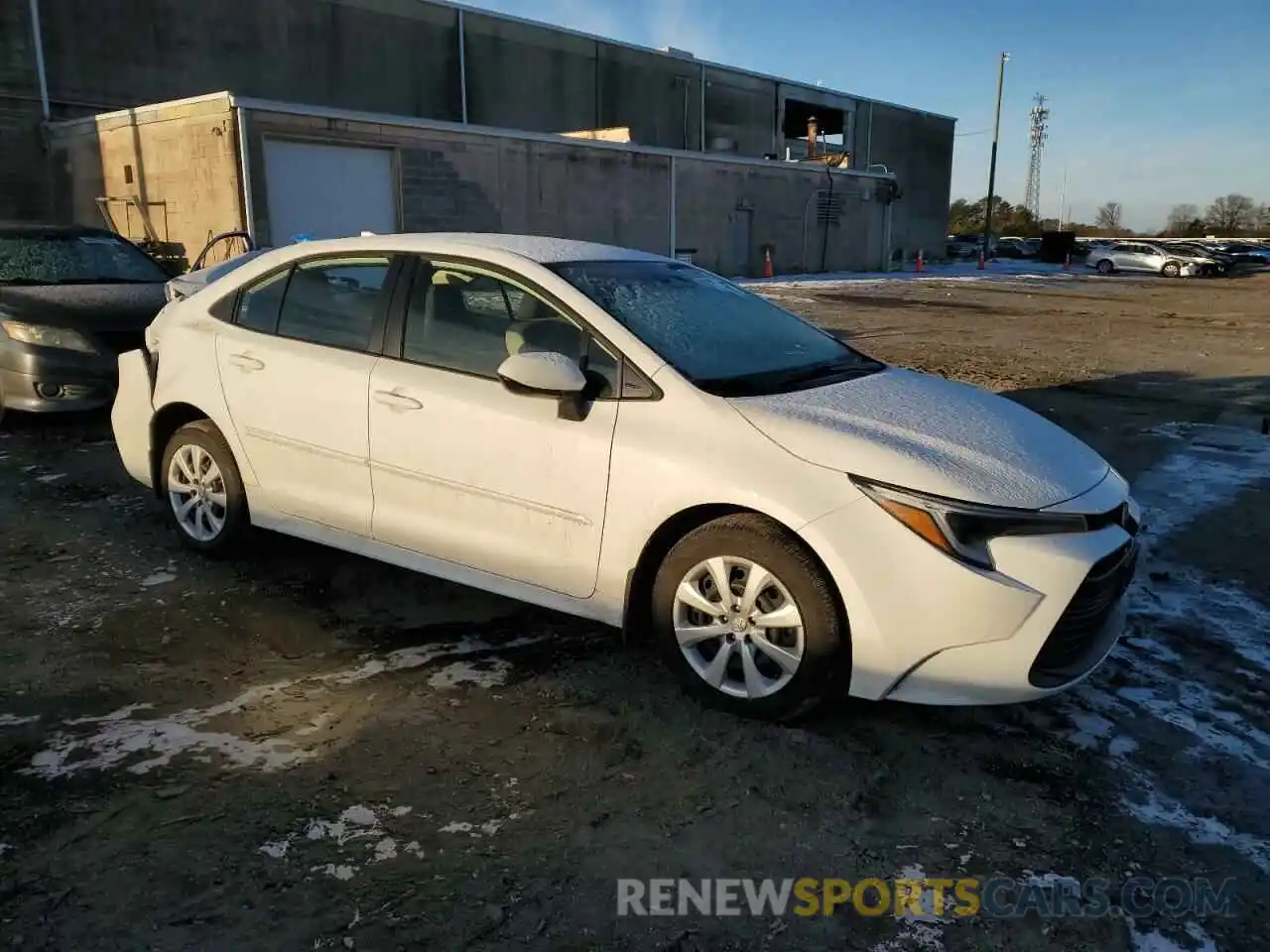 4 Photograph of a damaged car JTDBCMFEXR3065315 TOYOTA COROLLA 2024