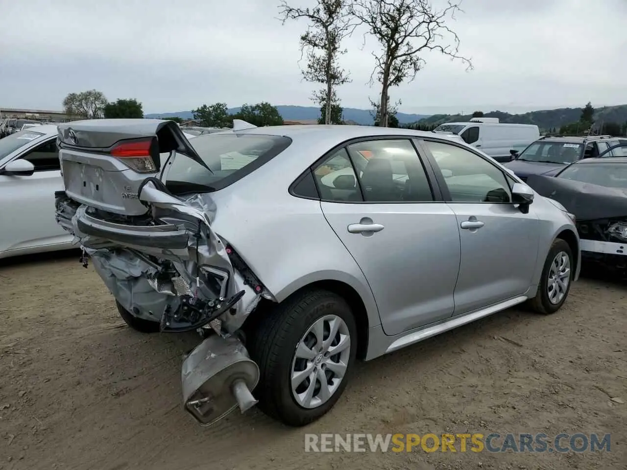 3 Photograph of a damaged car JTDBCMFEXR3065718 TOYOTA COROLLA 2024
