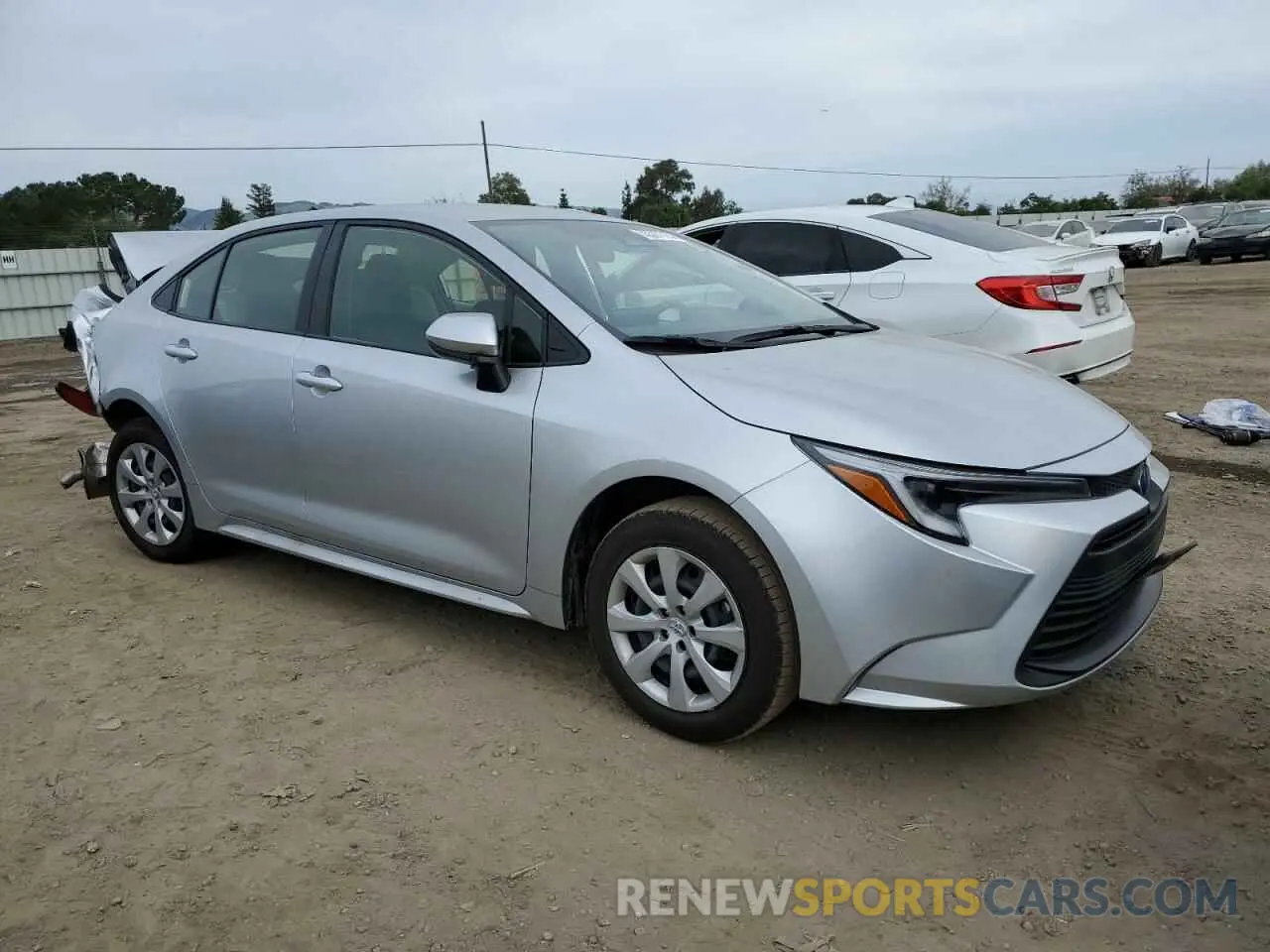 4 Photograph of a damaged car JTDBCMFEXR3065718 TOYOTA COROLLA 2024