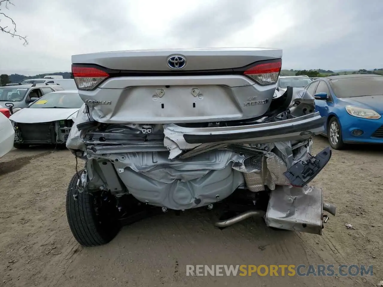 6 Photograph of a damaged car JTDBCMFEXR3065718 TOYOTA COROLLA 2024