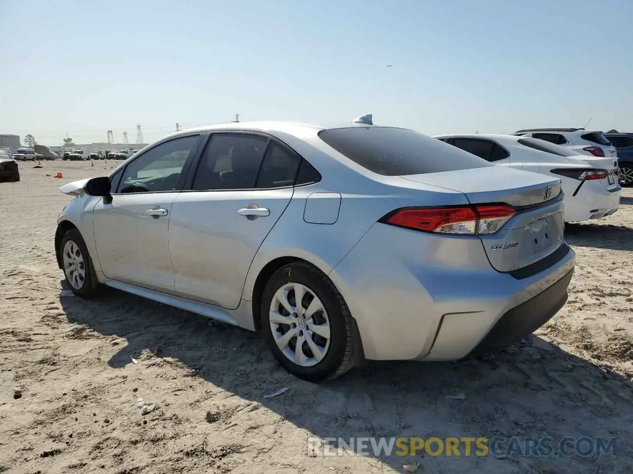 2 Photograph of a damaged car JTDBCMFEXR3067517 TOYOTA COROLLA 2024