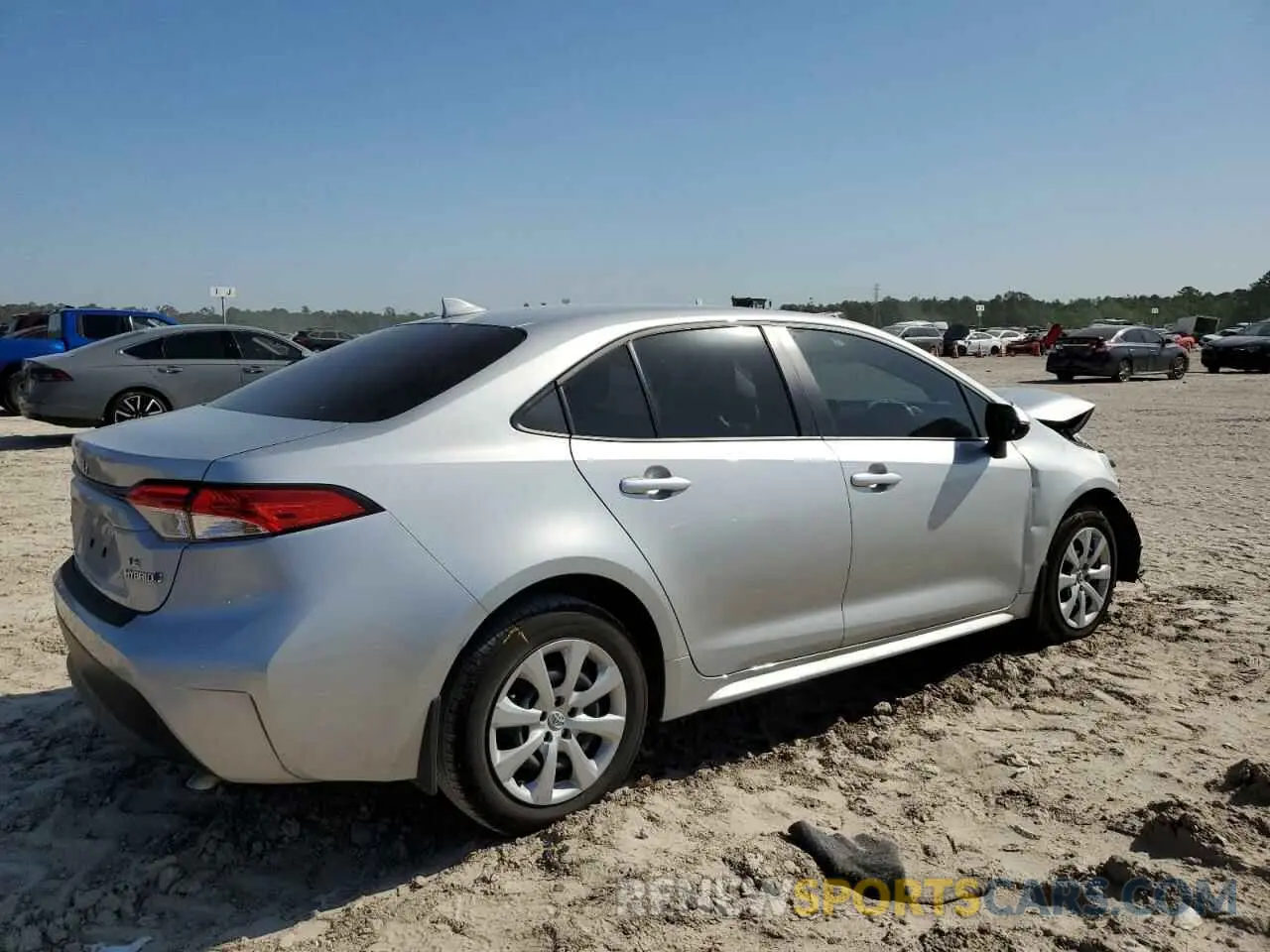 3 Photograph of a damaged car JTDBCMFEXR3067517 TOYOTA COROLLA 2024