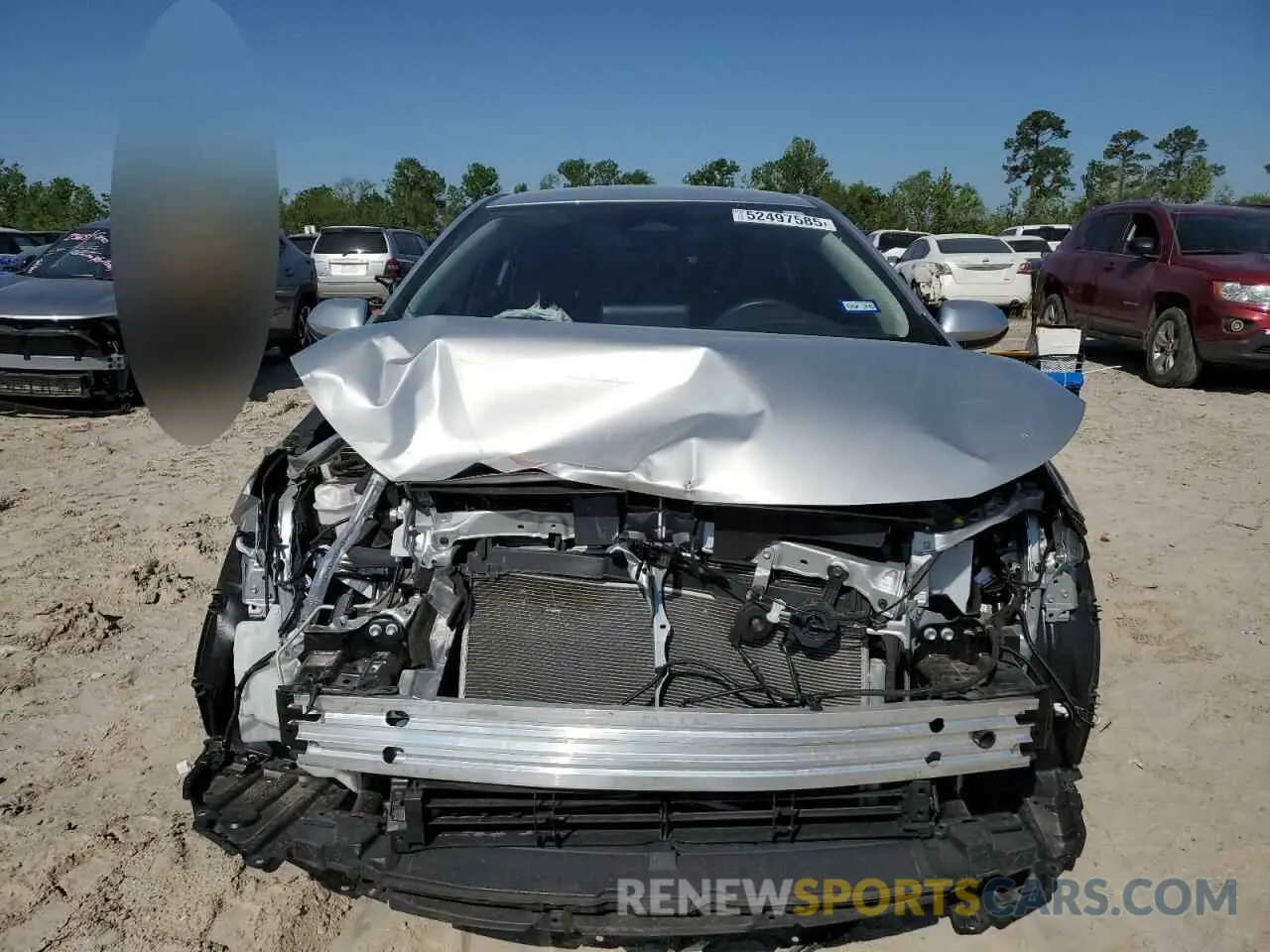5 Photograph of a damaged car JTDBCMFEXR3067517 TOYOTA COROLLA 2024