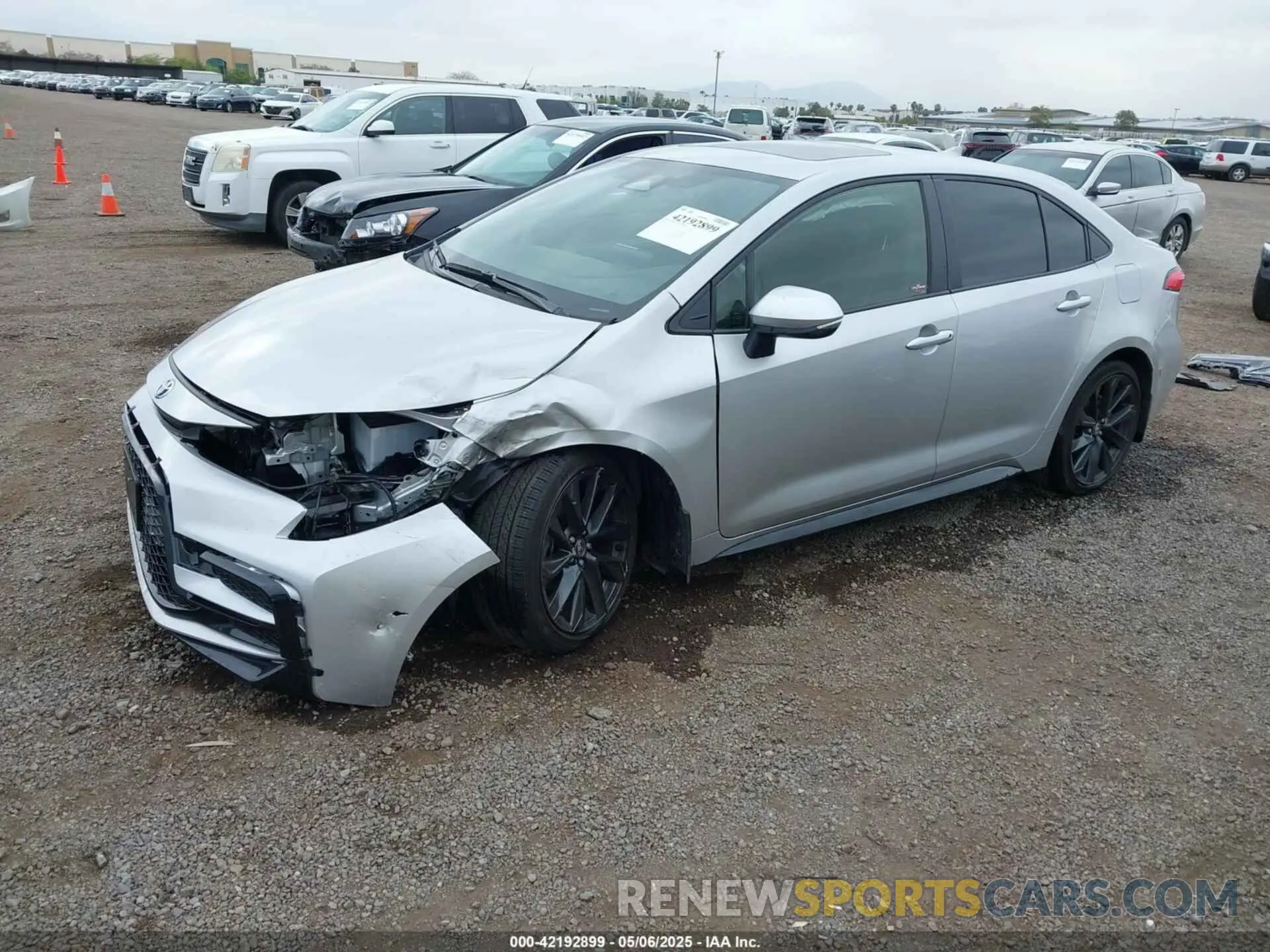 2 Photograph of a damaged car JTDBCMFEXRJ036067 TOYOTA COROLLA 2024