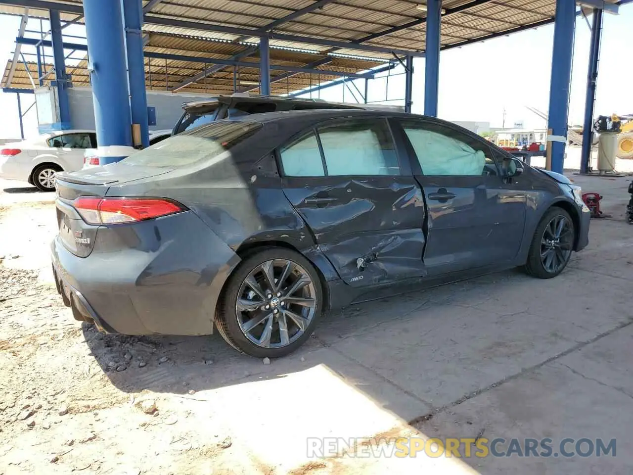 3 Photograph of a damaged car JTDBDMHE0R3008843 TOYOTA COROLLA 2024