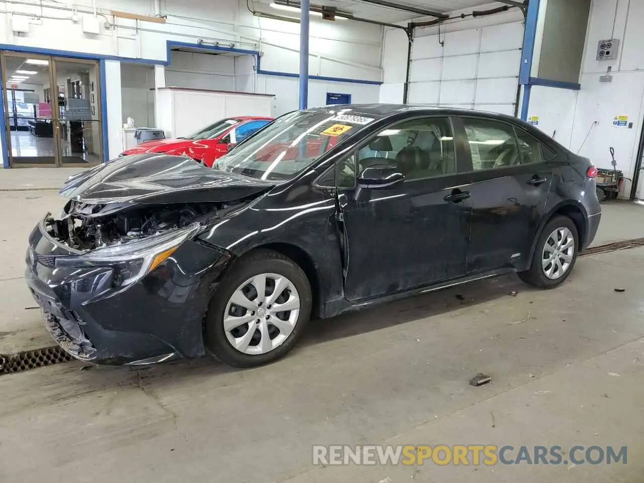 1 Photograph of a damaged car JTDBDMHE0RJ005033 TOYOTA COROLLA 2024