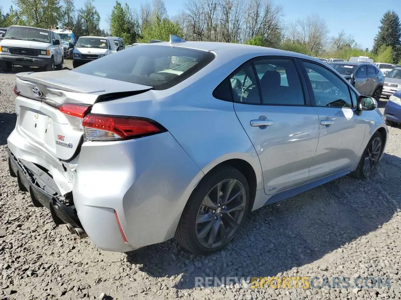 3 Photograph of a damaged car JTDBDMHE0RJ005842 TOYOTA COROLLA 2024