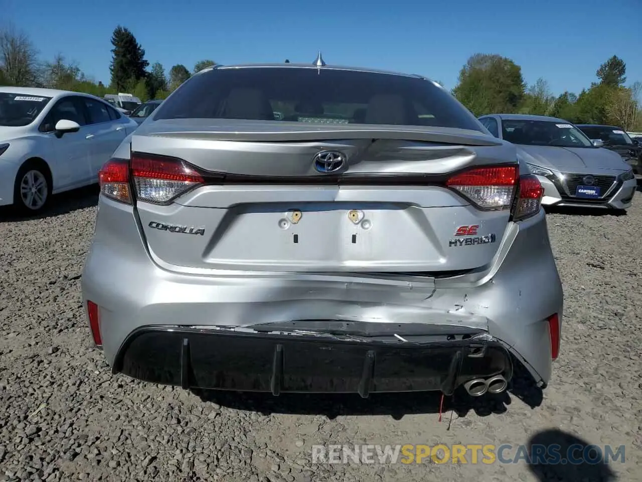 6 Photograph of a damaged car JTDBDMHE0RJ005842 TOYOTA COROLLA 2024