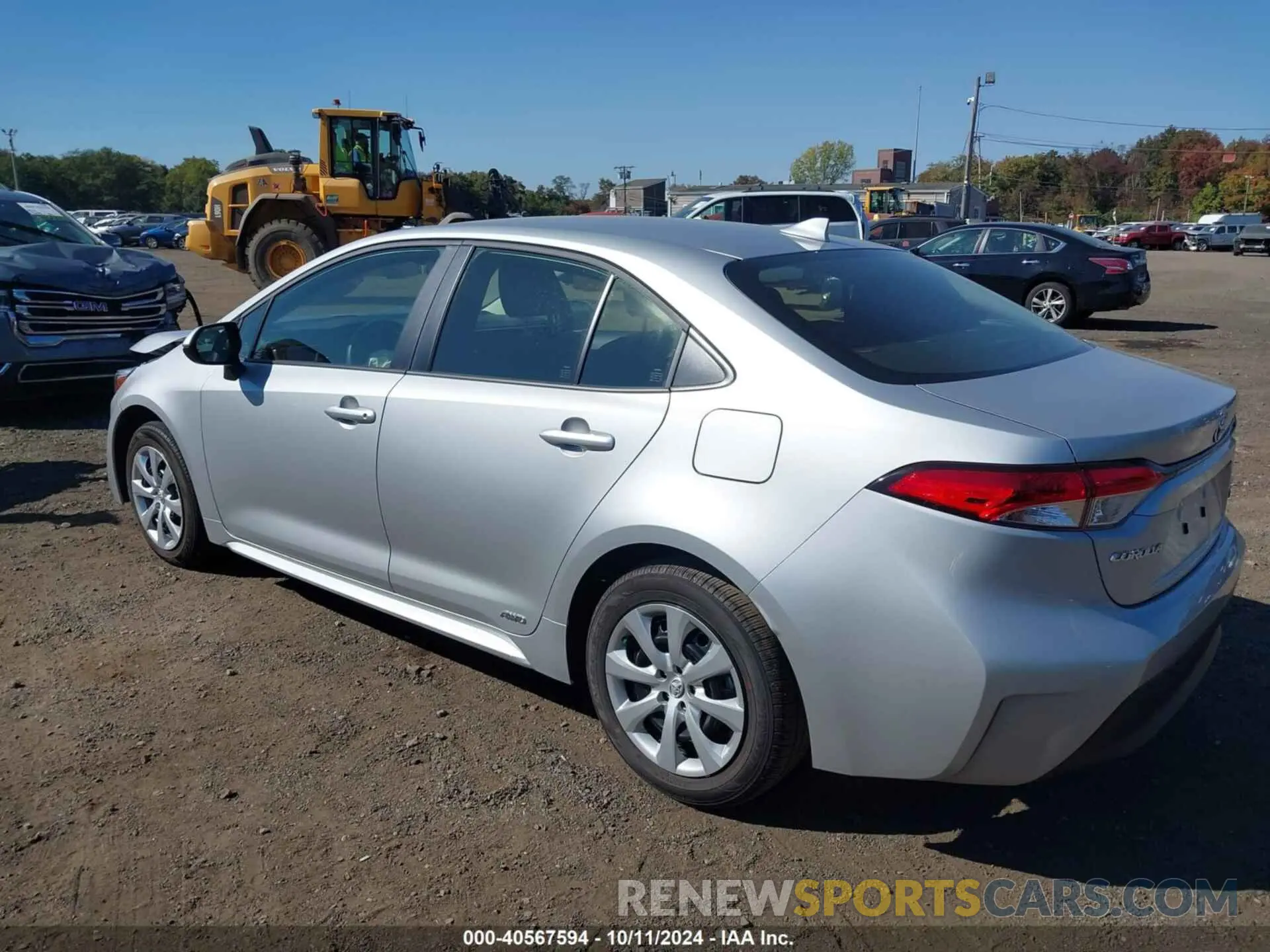 3 Photograph of a damaged car JTDBDMHE1RJ007227 TOYOTA COROLLA 2024