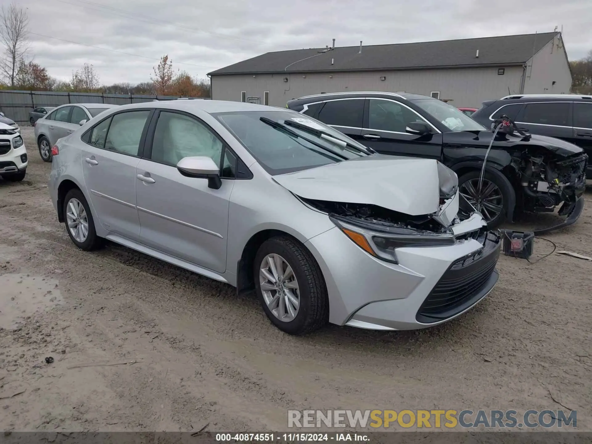 1 Photograph of a damaged car JTDBDMHE3RJ010940 TOYOTA COROLLA 2024