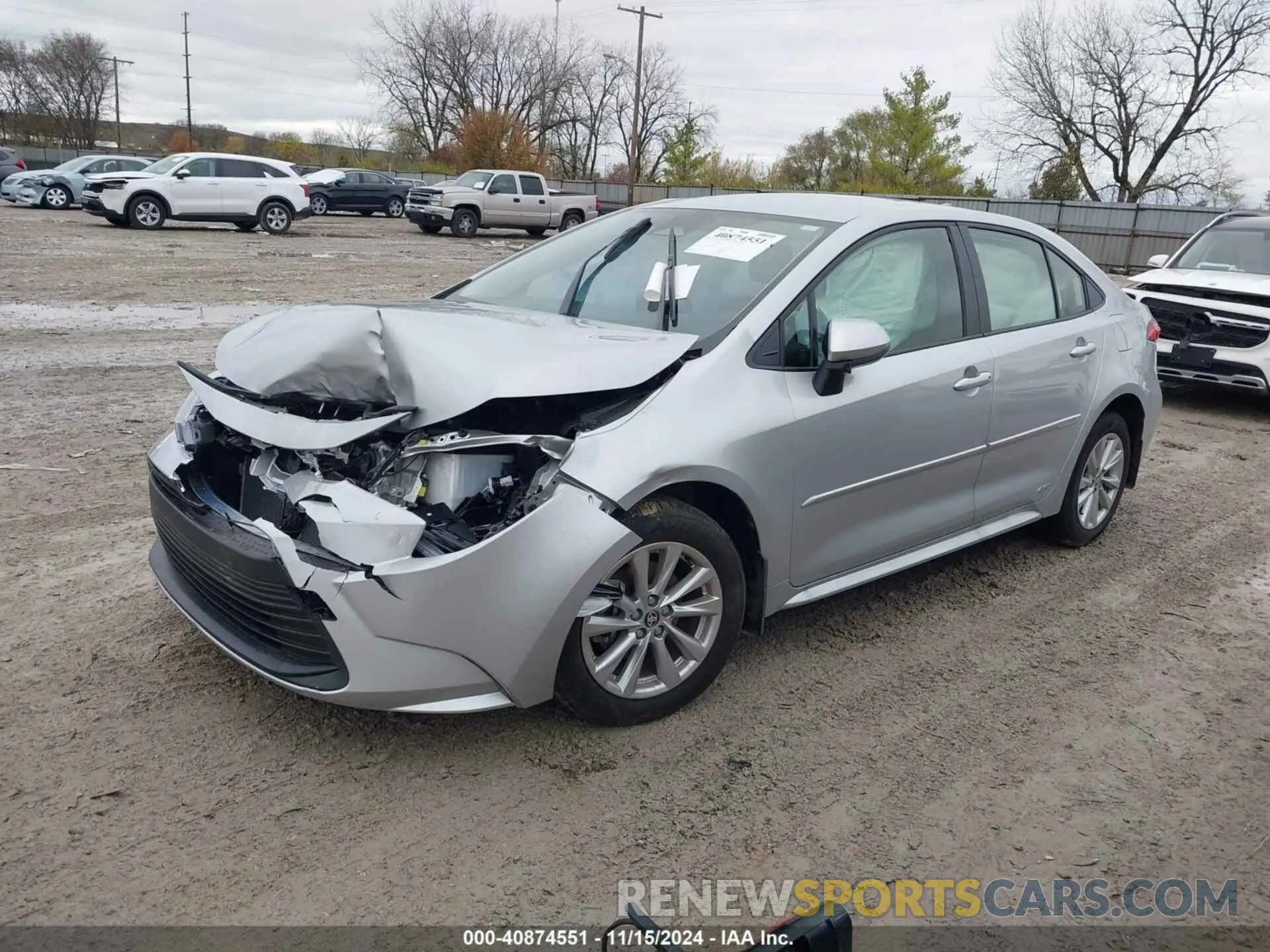 2 Photograph of a damaged car JTDBDMHE3RJ010940 TOYOTA COROLLA 2024