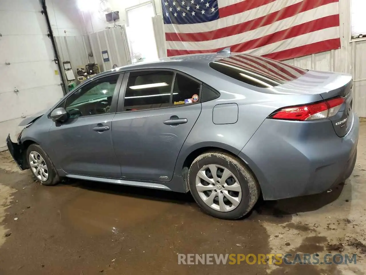 2 Photograph of a damaged car JTDBDMHE4R3008280 TOYOTA COROLLA 2024