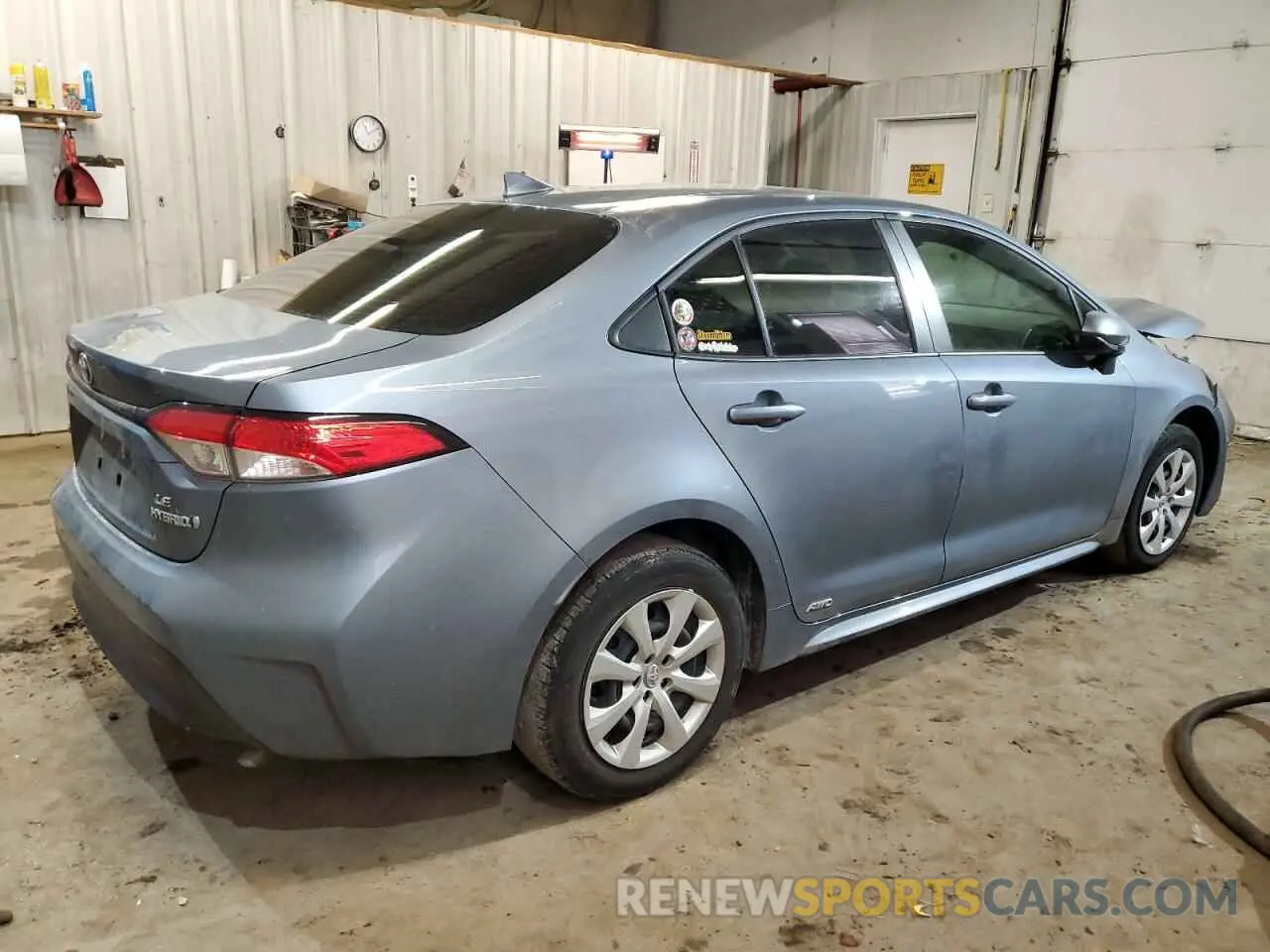 3 Photograph of a damaged car JTDBDMHE4R3008280 TOYOTA COROLLA 2024