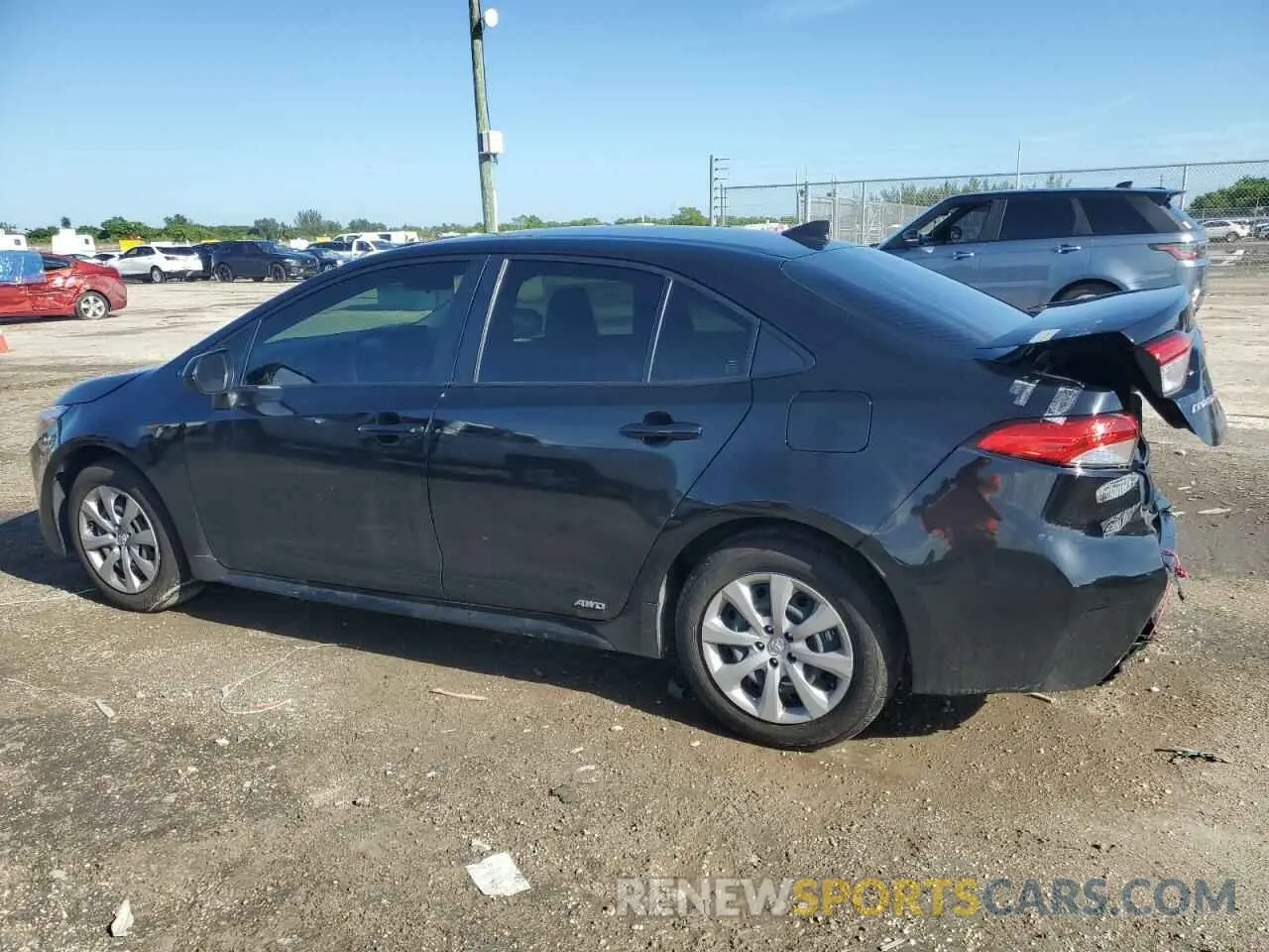2 Photograph of a damaged car JTDBDMHE4R3012720 TOYOTA COROLLA 2024