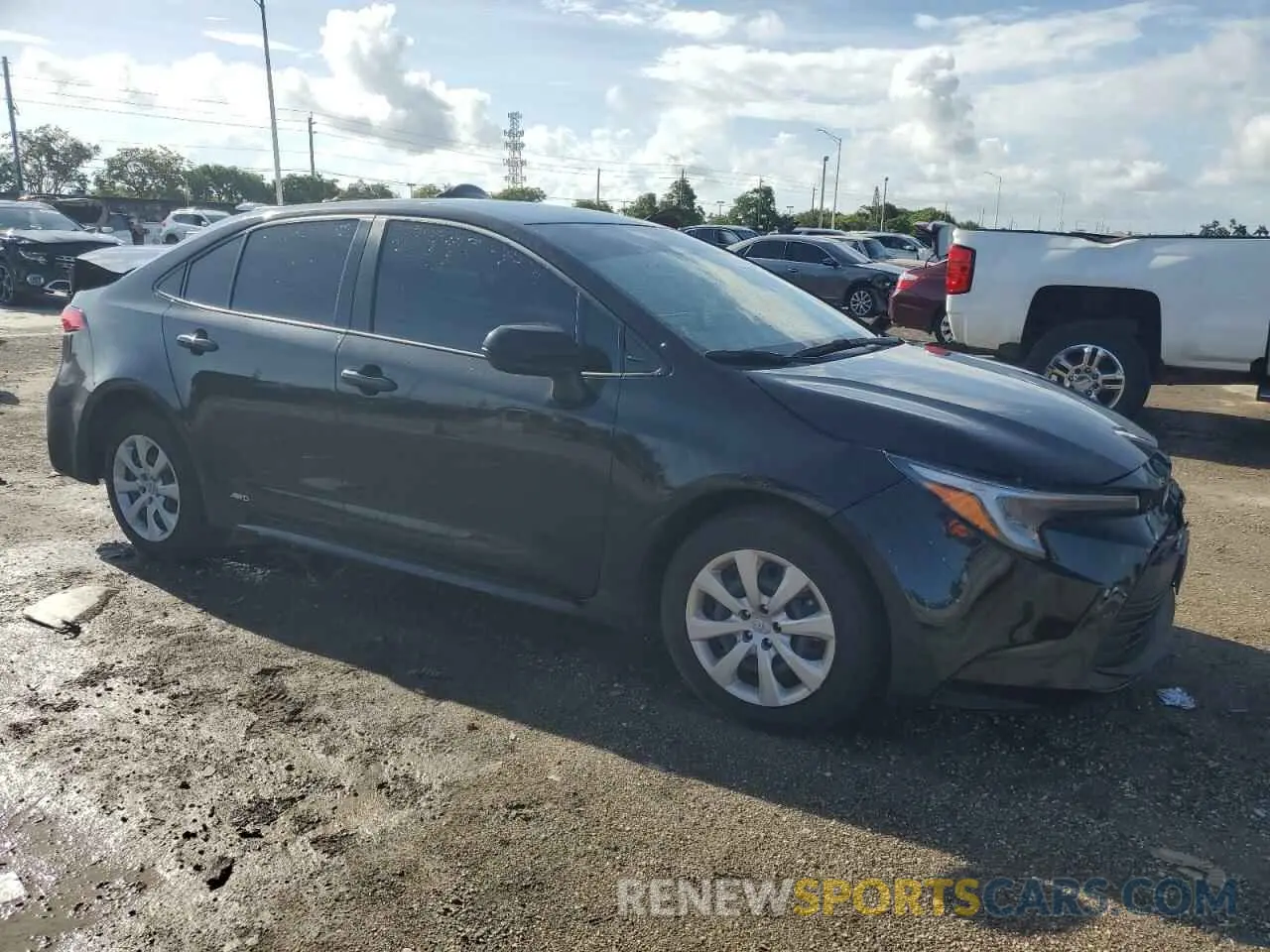 4 Photograph of a damaged car JTDBDMHE4R3012720 TOYOTA COROLLA 2024
