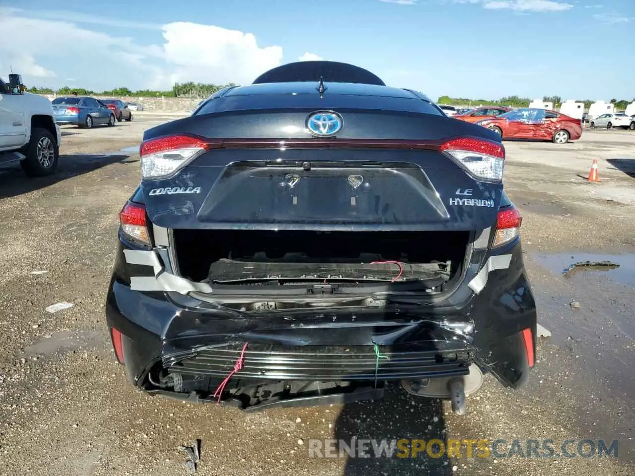 6 Photograph of a damaged car JTDBDMHE4R3012720 TOYOTA COROLLA 2024