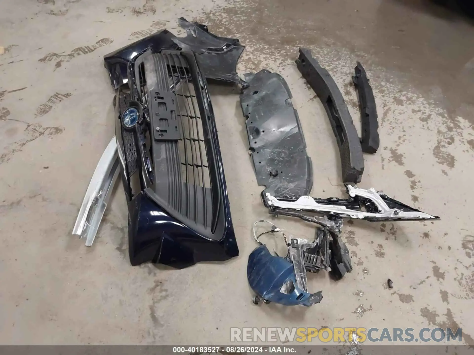 12 Photograph of a damaged car JTDBDMHE4RJ007058 TOYOTA COROLLA 2024