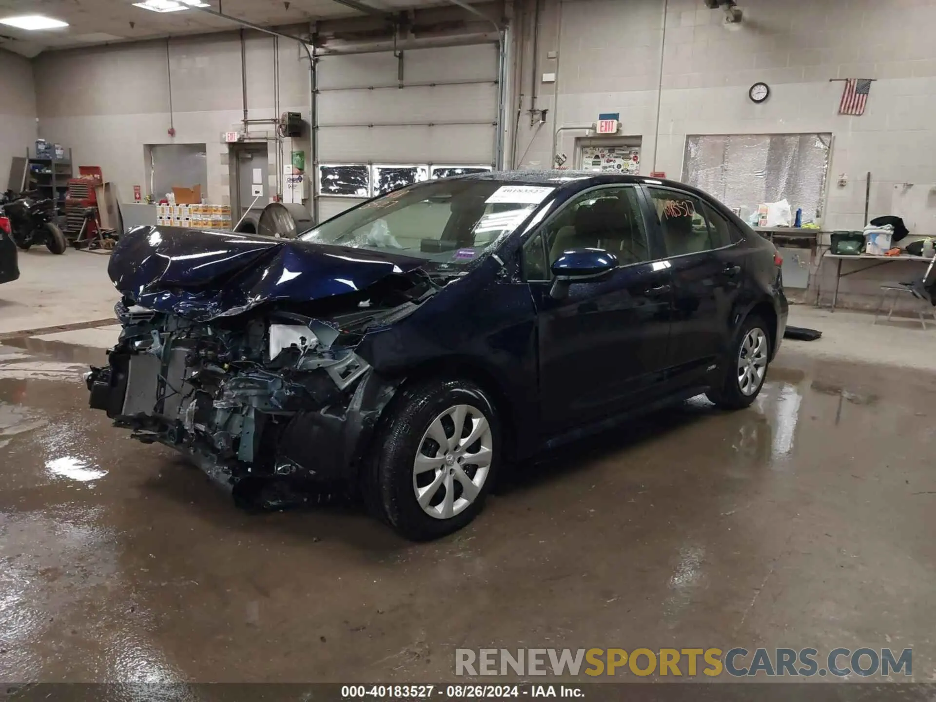 2 Photograph of a damaged car JTDBDMHE4RJ007058 TOYOTA COROLLA 2024
