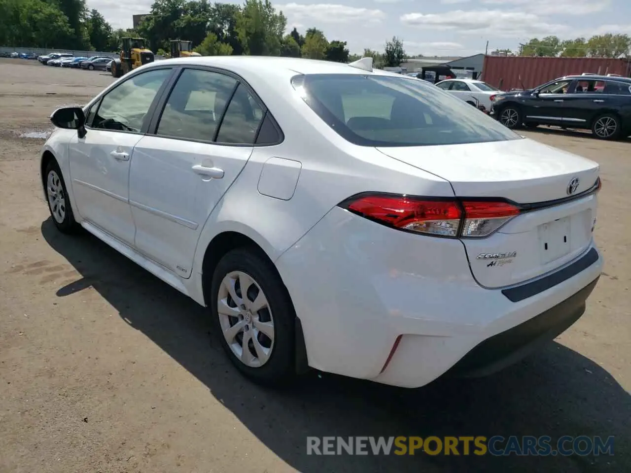 2 Photograph of a damaged car JTDBDMHE4RJ007660 TOYOTA COROLLA 2024