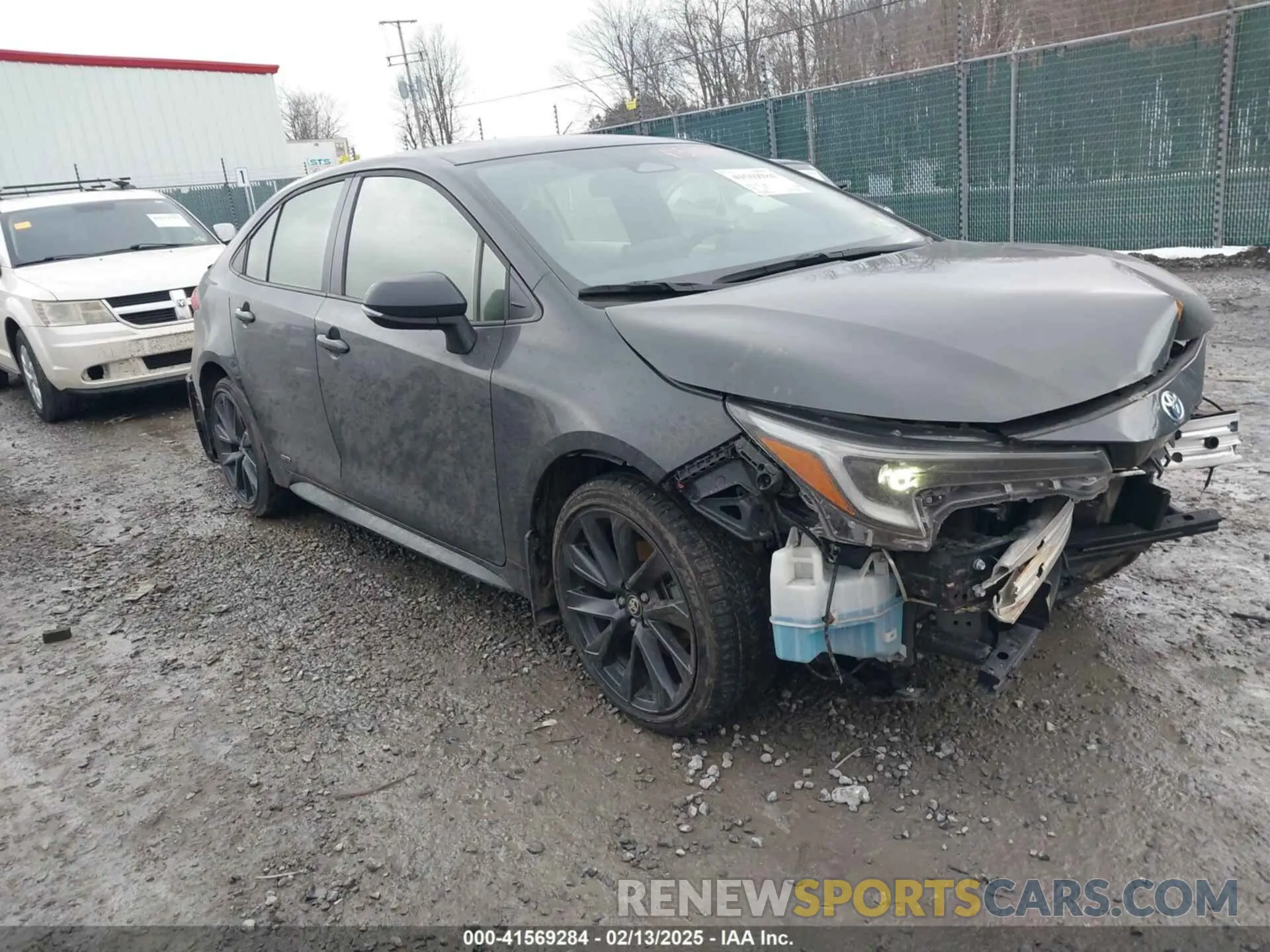 1 Photograph of a damaged car JTDBDMHE5R3009941 TOYOTA COROLLA 2024