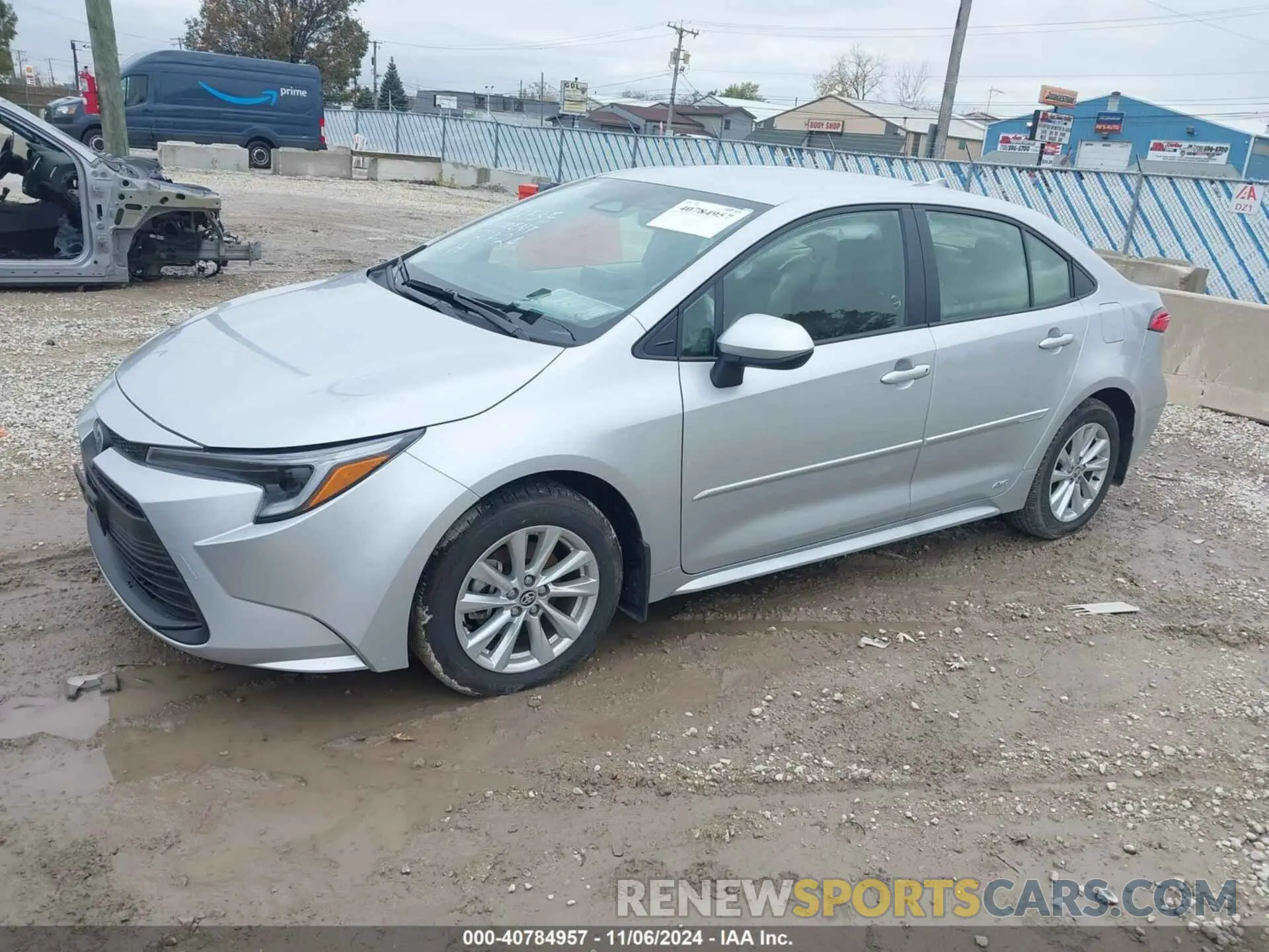 2 Photograph of a damaged car JTDBDMHE5R3011446 TOYOTA COROLLA 2024