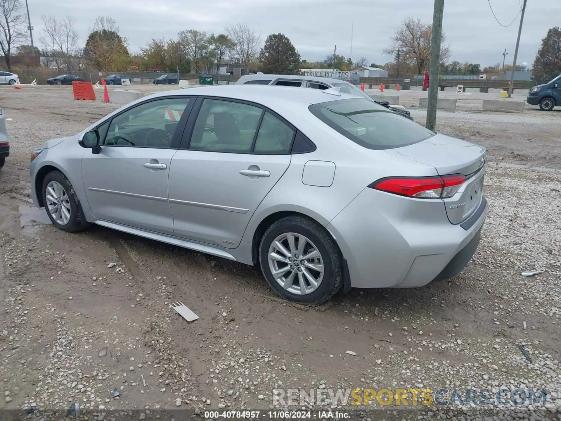 3 Photograph of a damaged car JTDBDMHE5R3011446 TOYOTA COROLLA 2024
