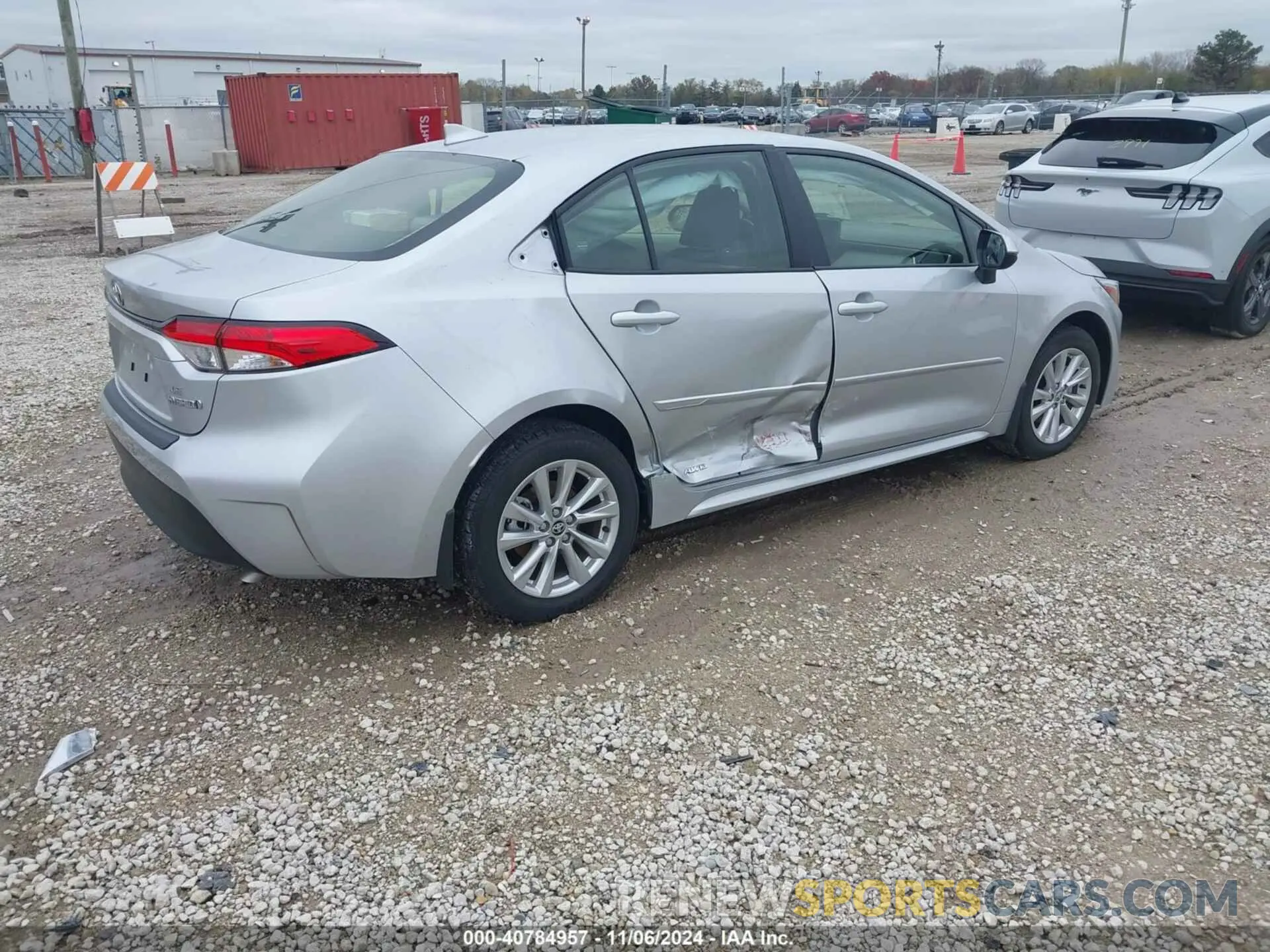 4 Photograph of a damaged car JTDBDMHE5R3011446 TOYOTA COROLLA 2024