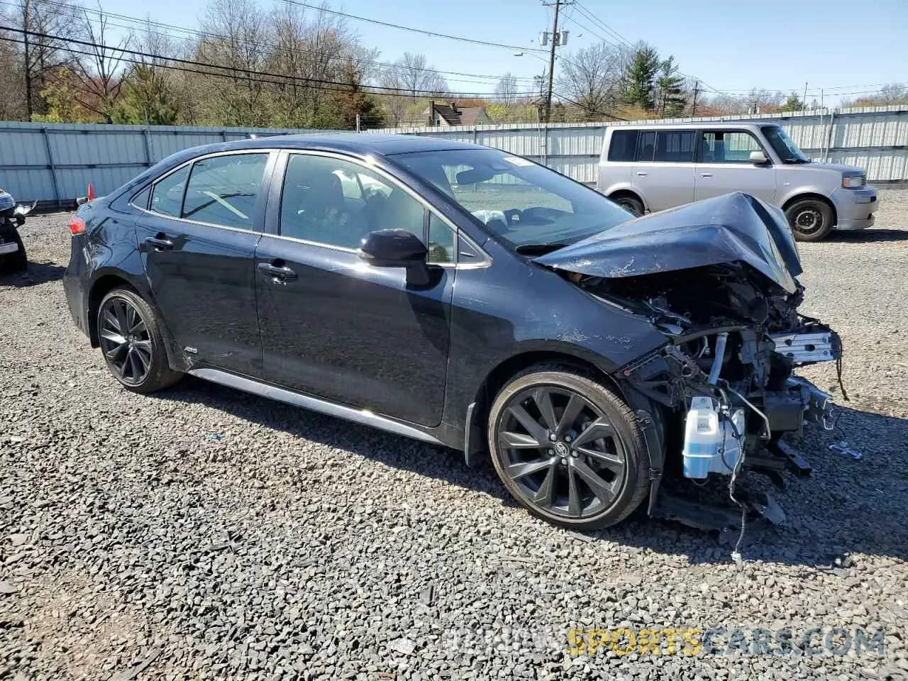 4 Photograph of a damaged car JTDBDMHE5R3012967 TOYOTA COROLLA 2024