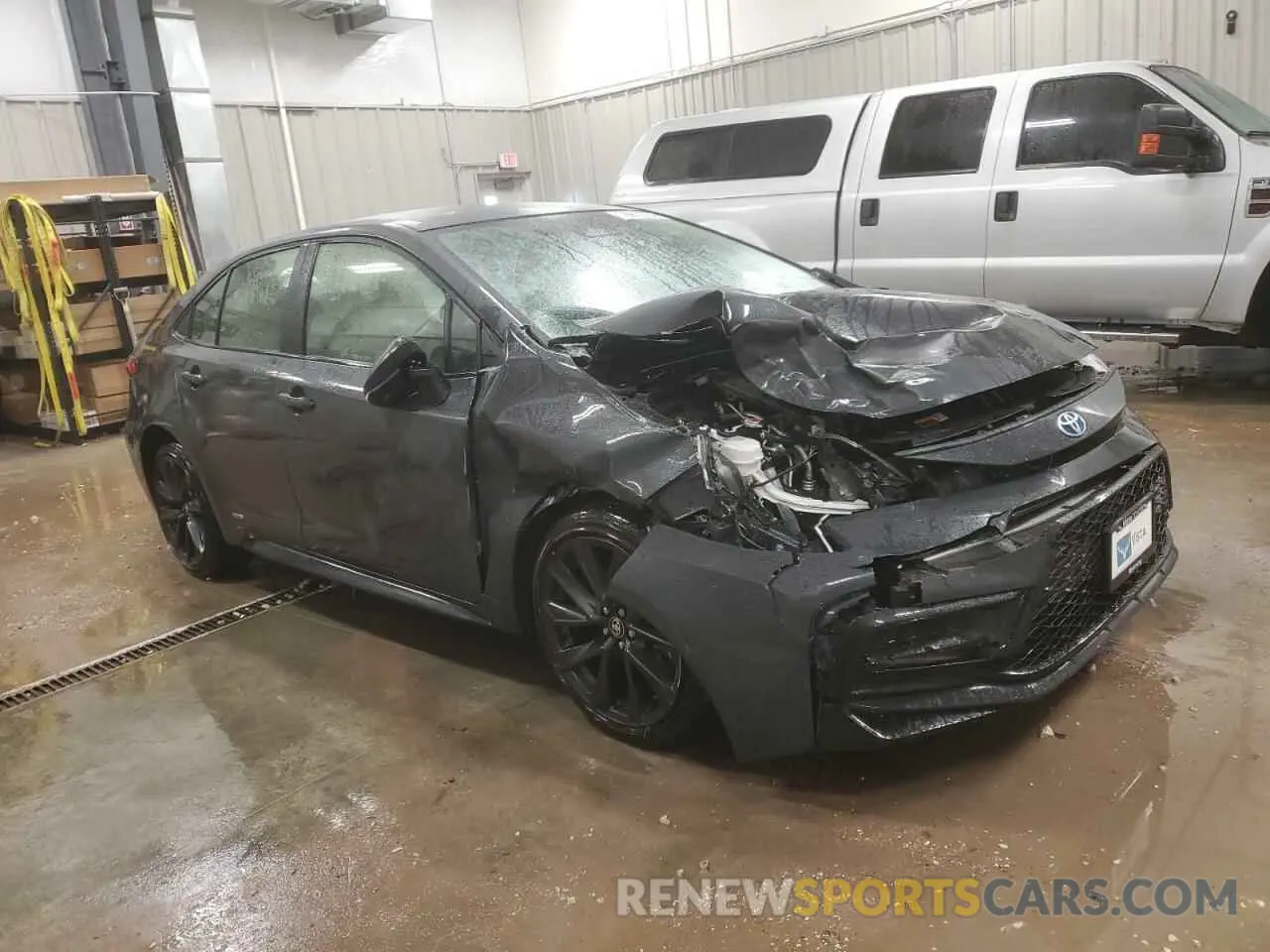 4 Photograph of a damaged car JTDBDMHE5R3015724 TOYOTA COROLLA 2024