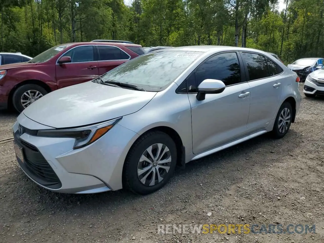 1 Photograph of a damaged car JTDBDMHE8R3010159 TOYOTA COROLLA 2024