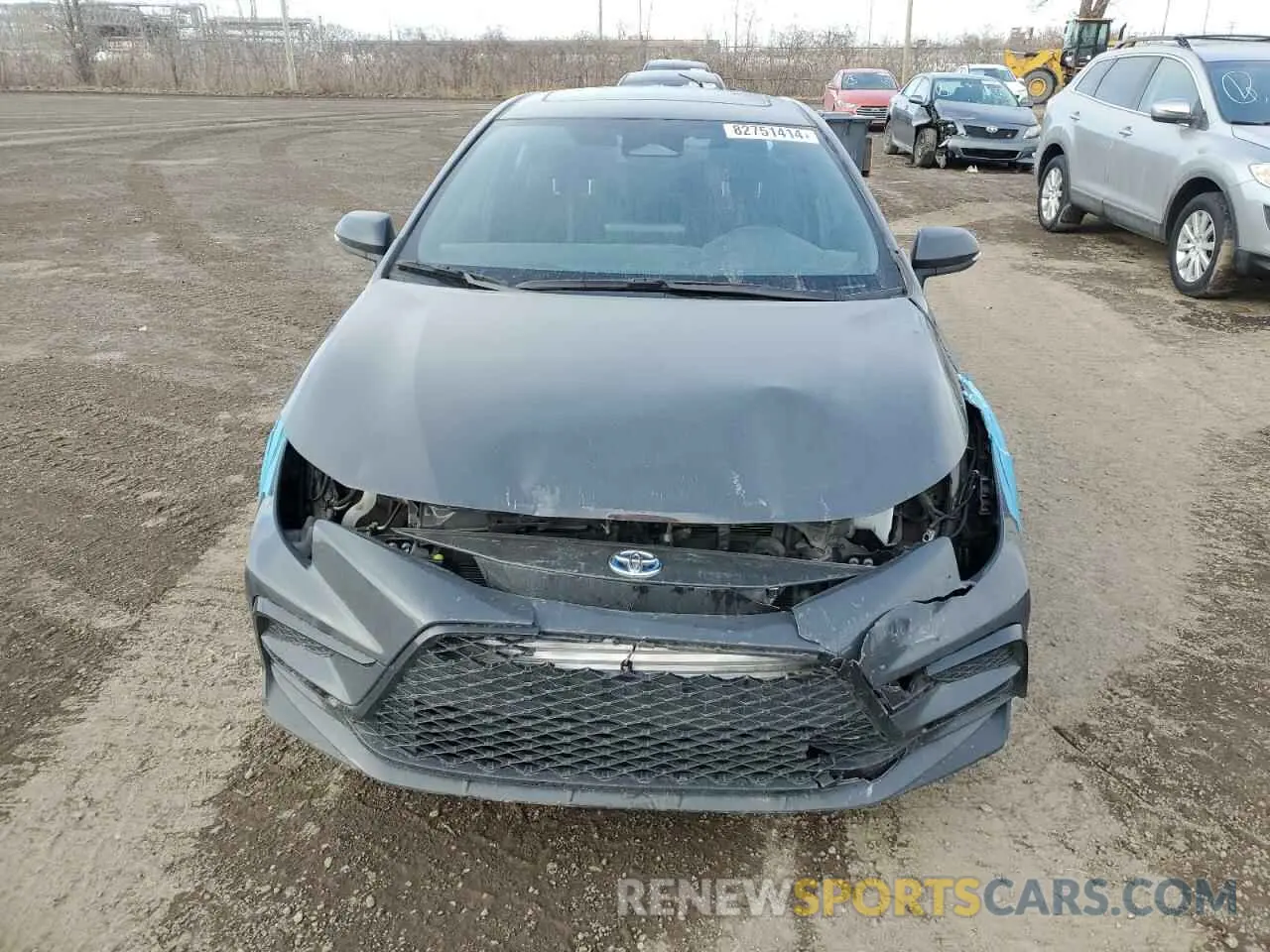 5 Photograph of a damaged car JTDBDMHE9R3008825 TOYOTA COROLLA 2024