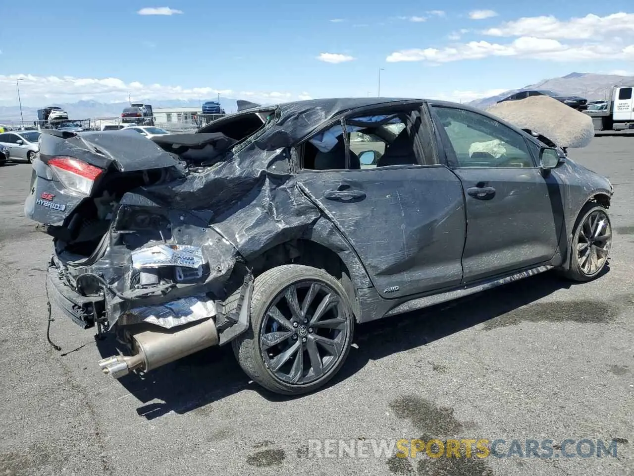 3 Photograph of a damaged car JTDBDMHE9R3013622 TOYOTA COROLLA 2024