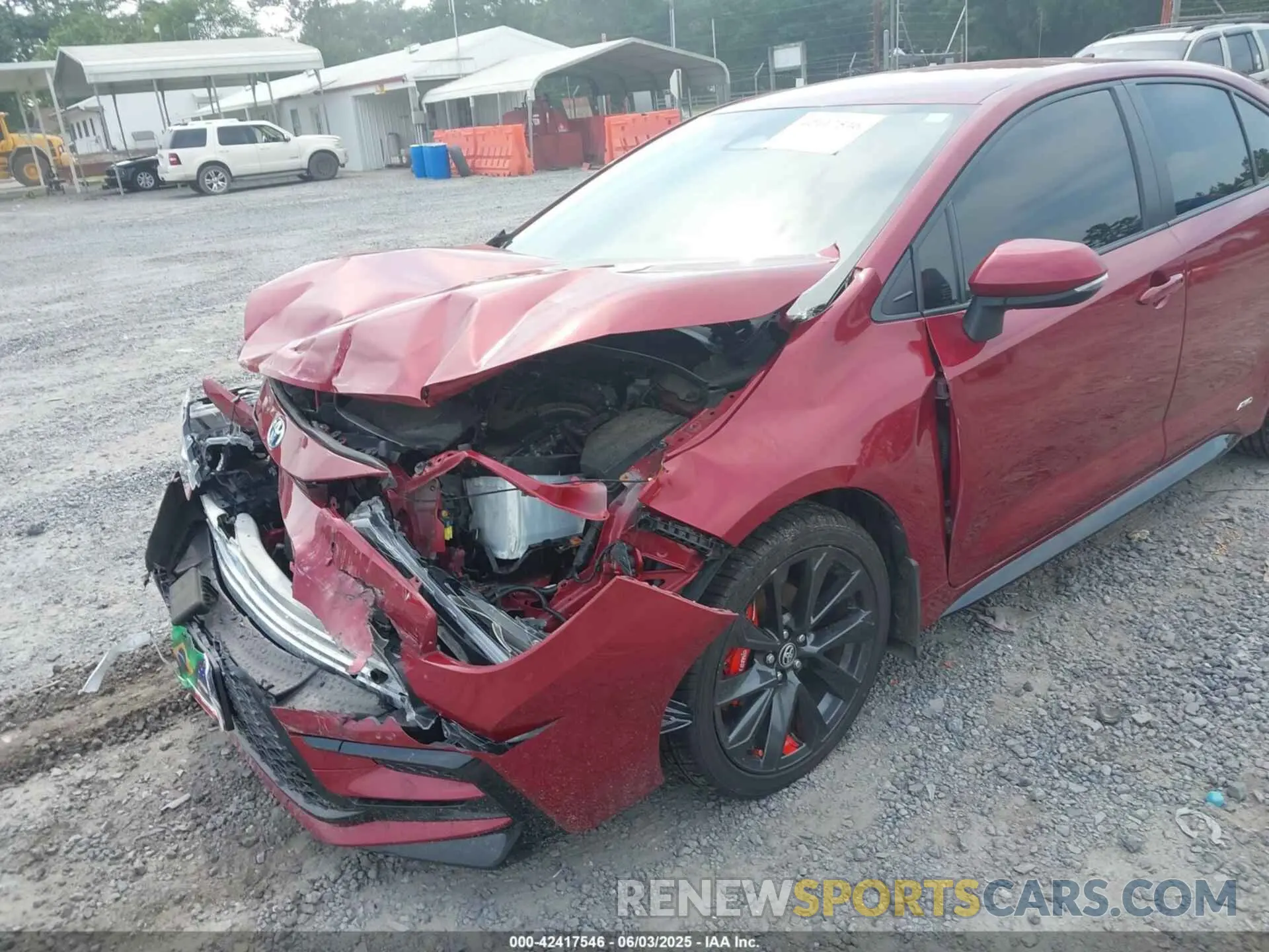 17 Photograph of a damaged car JTDBDMHE9RJ007301 TOYOTA COROLLA 2024