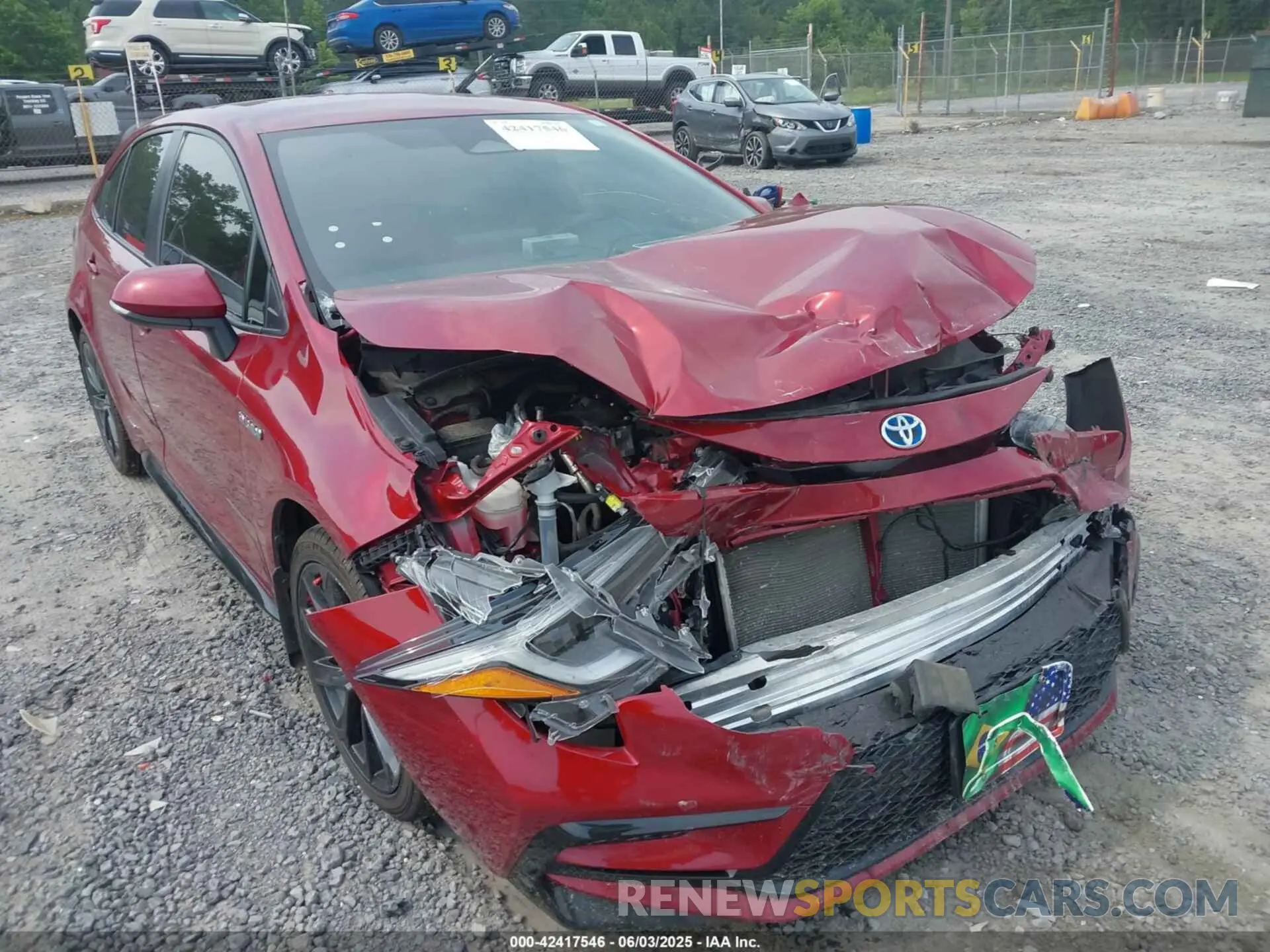 18 Photograph of a damaged car JTDBDMHE9RJ007301 TOYOTA COROLLA 2024