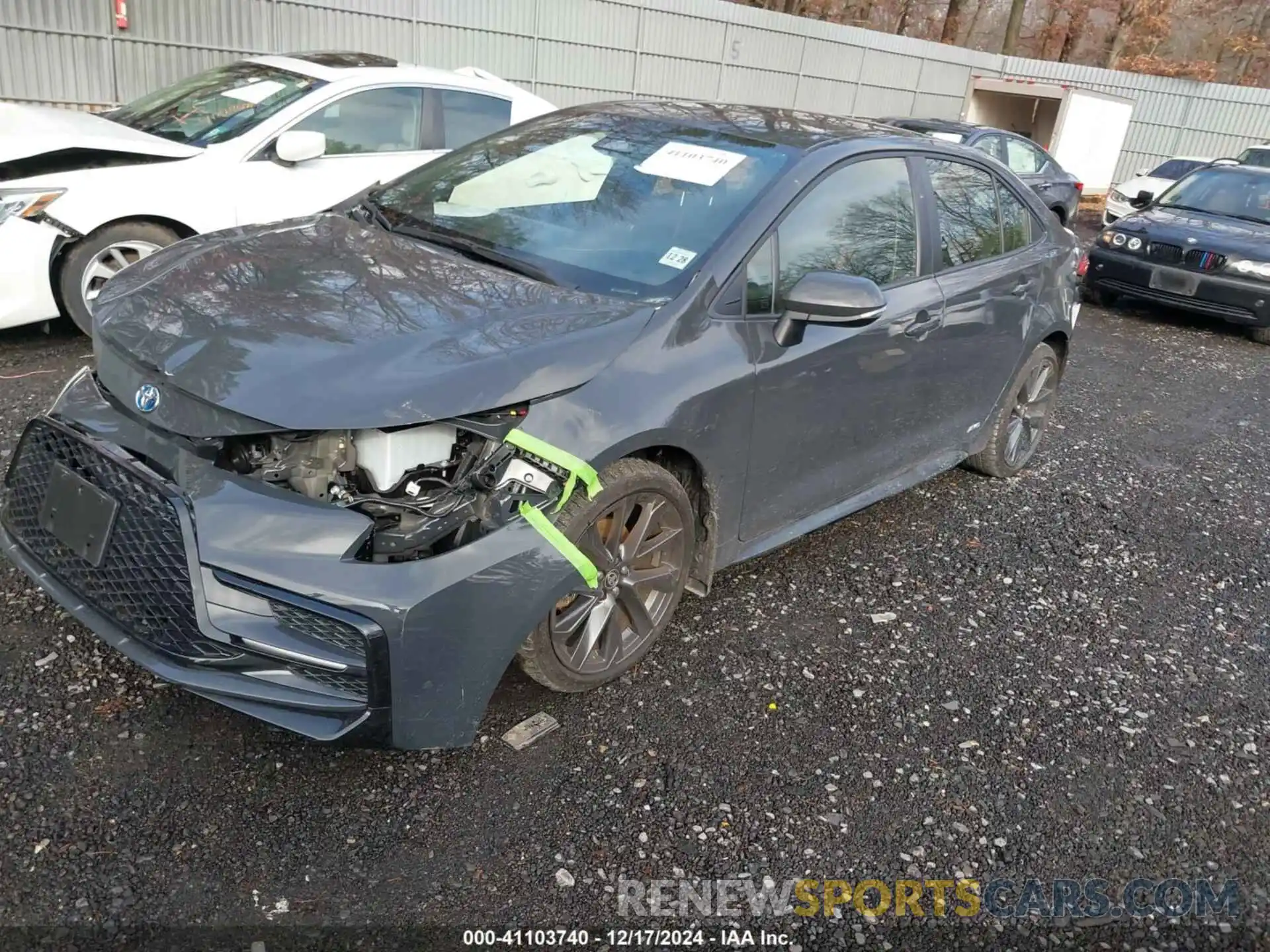 2 Photograph of a damaged car JTDBDMHEXR3009157 TOYOTA COROLLA 2024