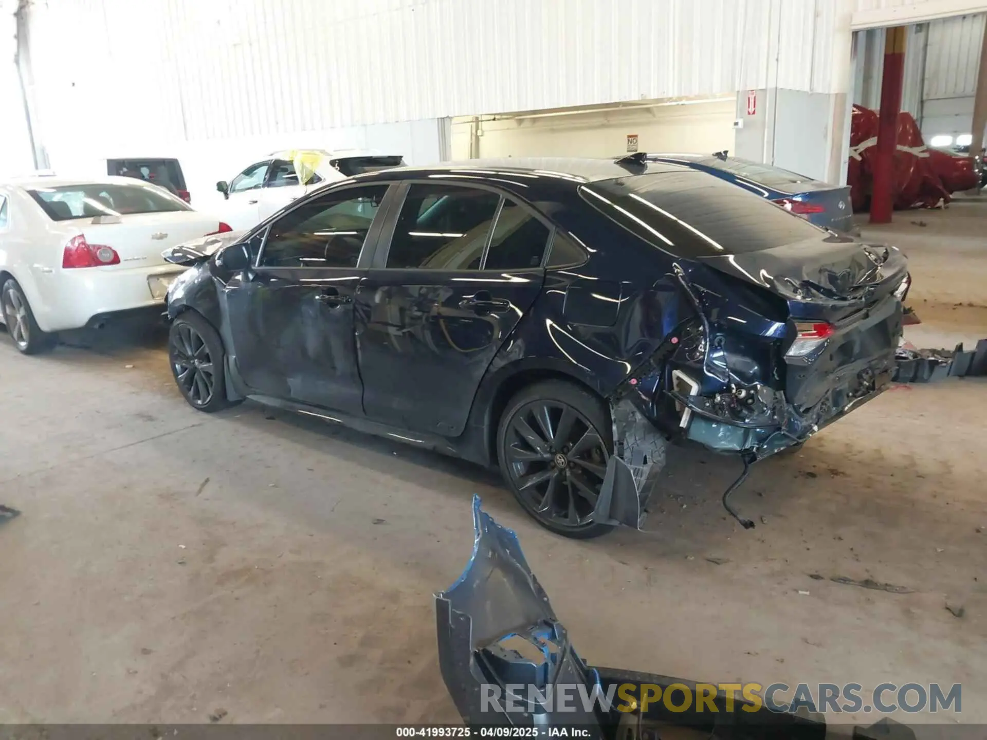 3 Photograph of a damaged car JTDBDMHEXRJ006710 TOYOTA COROLLA 2024