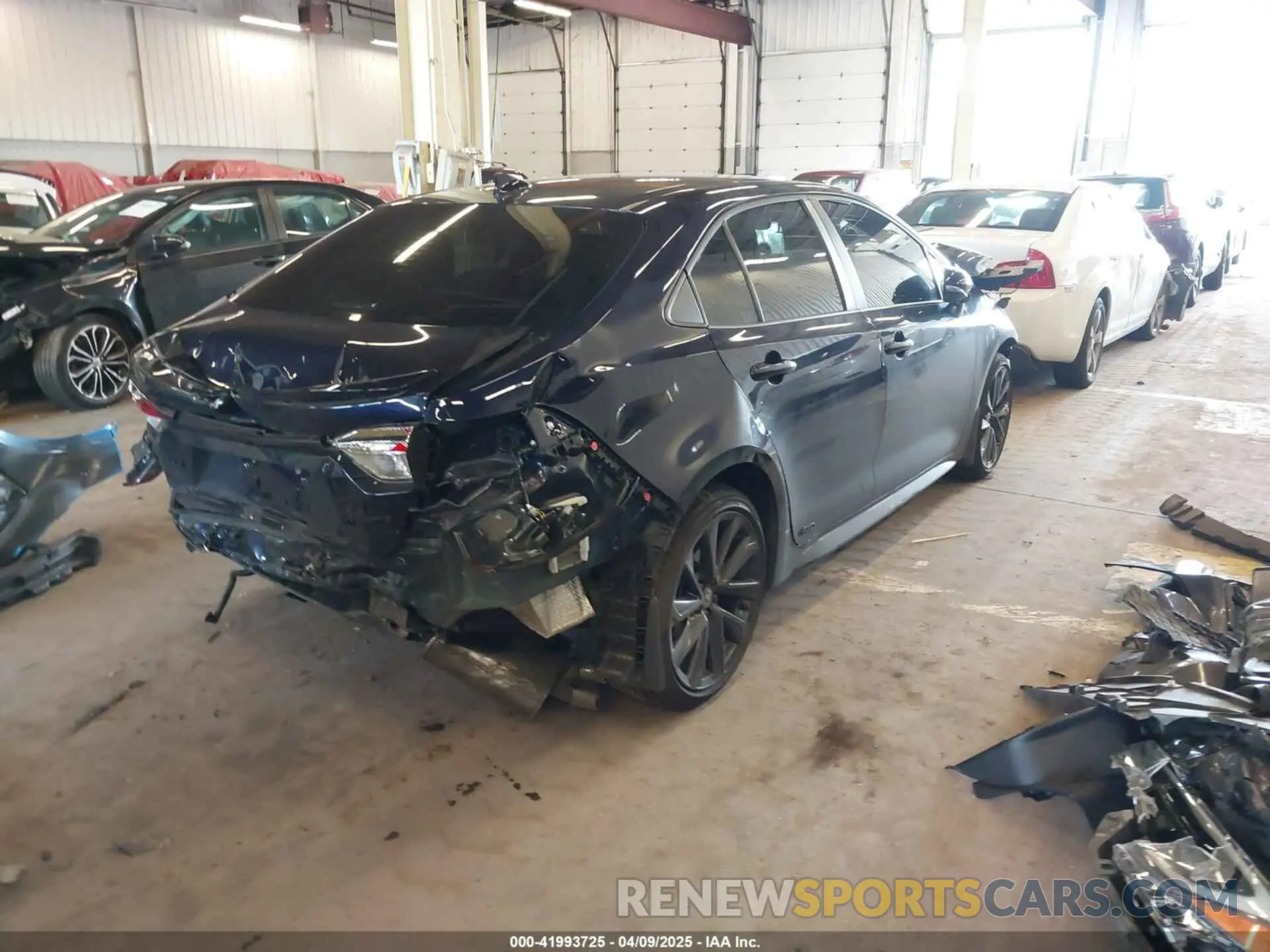 4 Photograph of a damaged car JTDBDMHEXRJ006710 TOYOTA COROLLA 2024