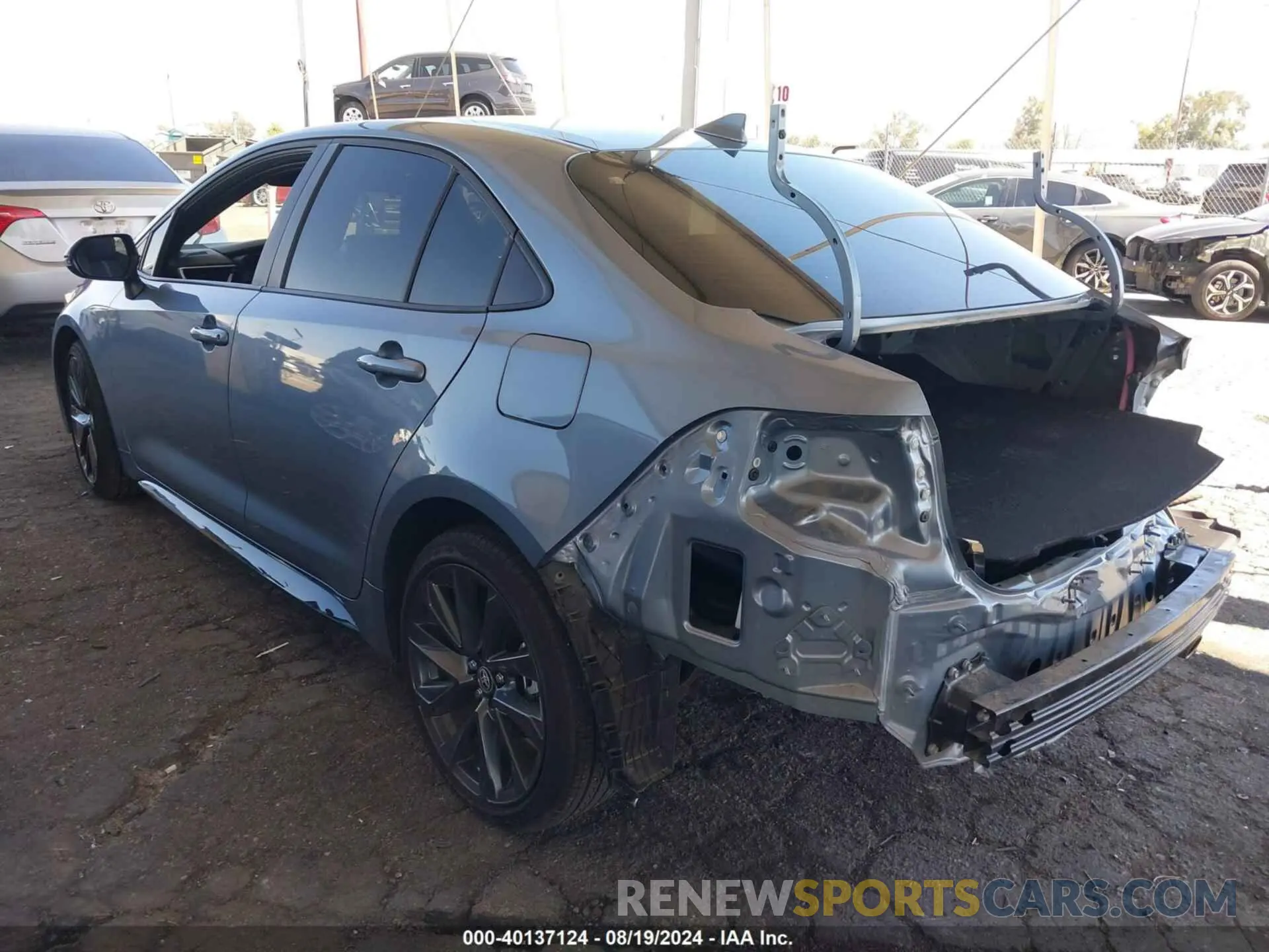 3 Photograph of a damaged car JTDP4MCE3RJ104619 TOYOTA COROLLA 2024