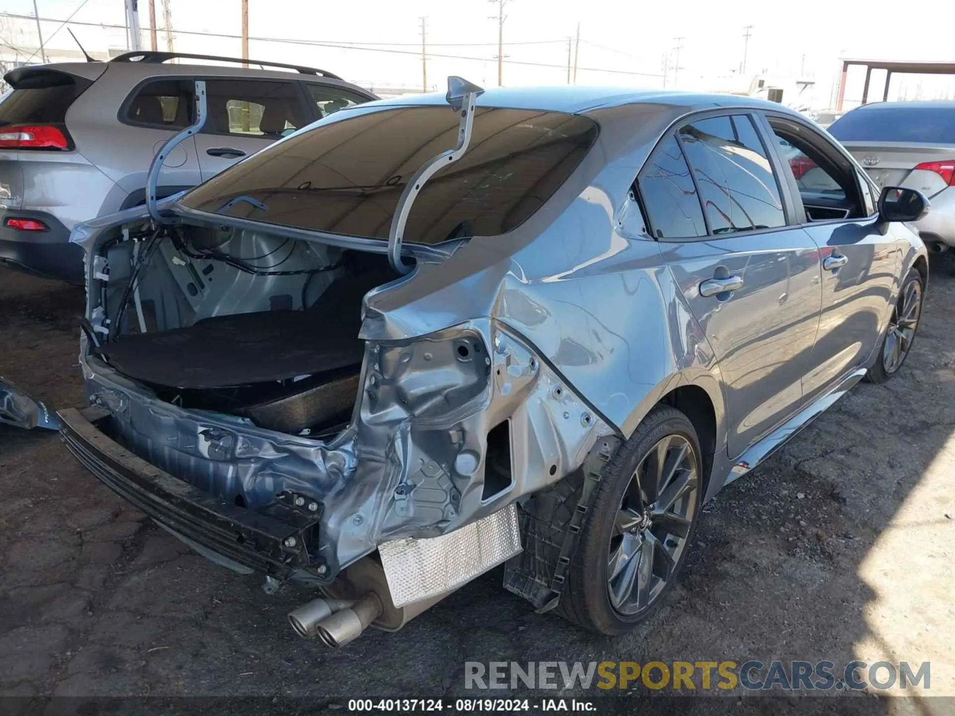 4 Photograph of a damaged car JTDP4MCE3RJ104619 TOYOTA COROLLA 2024