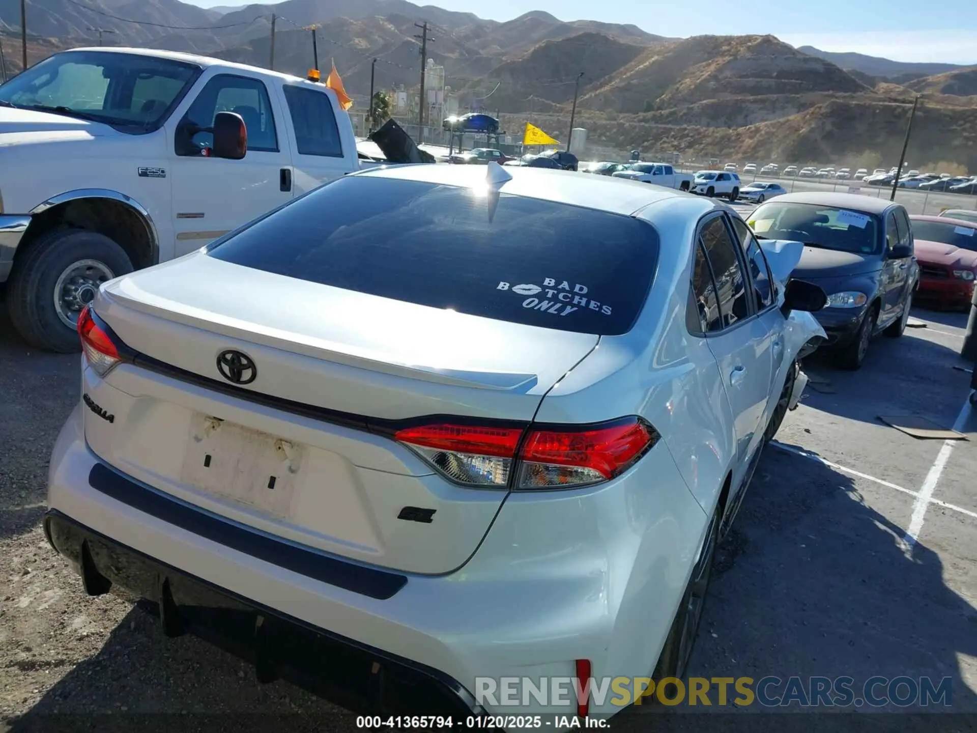 4 Photograph of a damaged car JTDP4MCE5R3523432 TOYOTA COROLLA 2024