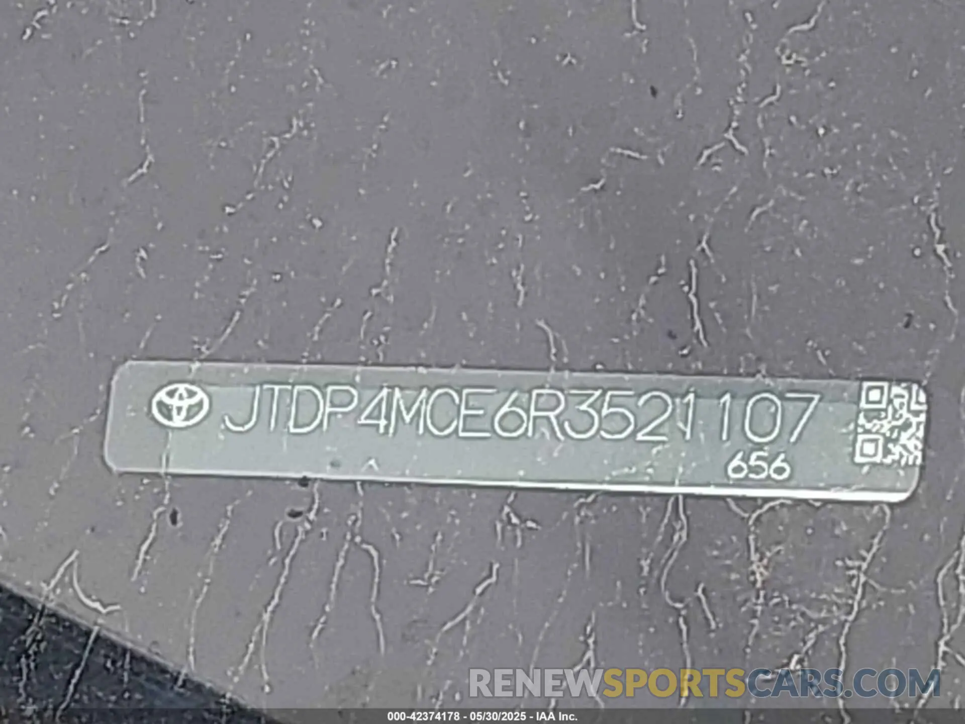 9 Photograph of a damaged car JTDP4MCE6R3521107 TOYOTA COROLLA 2024