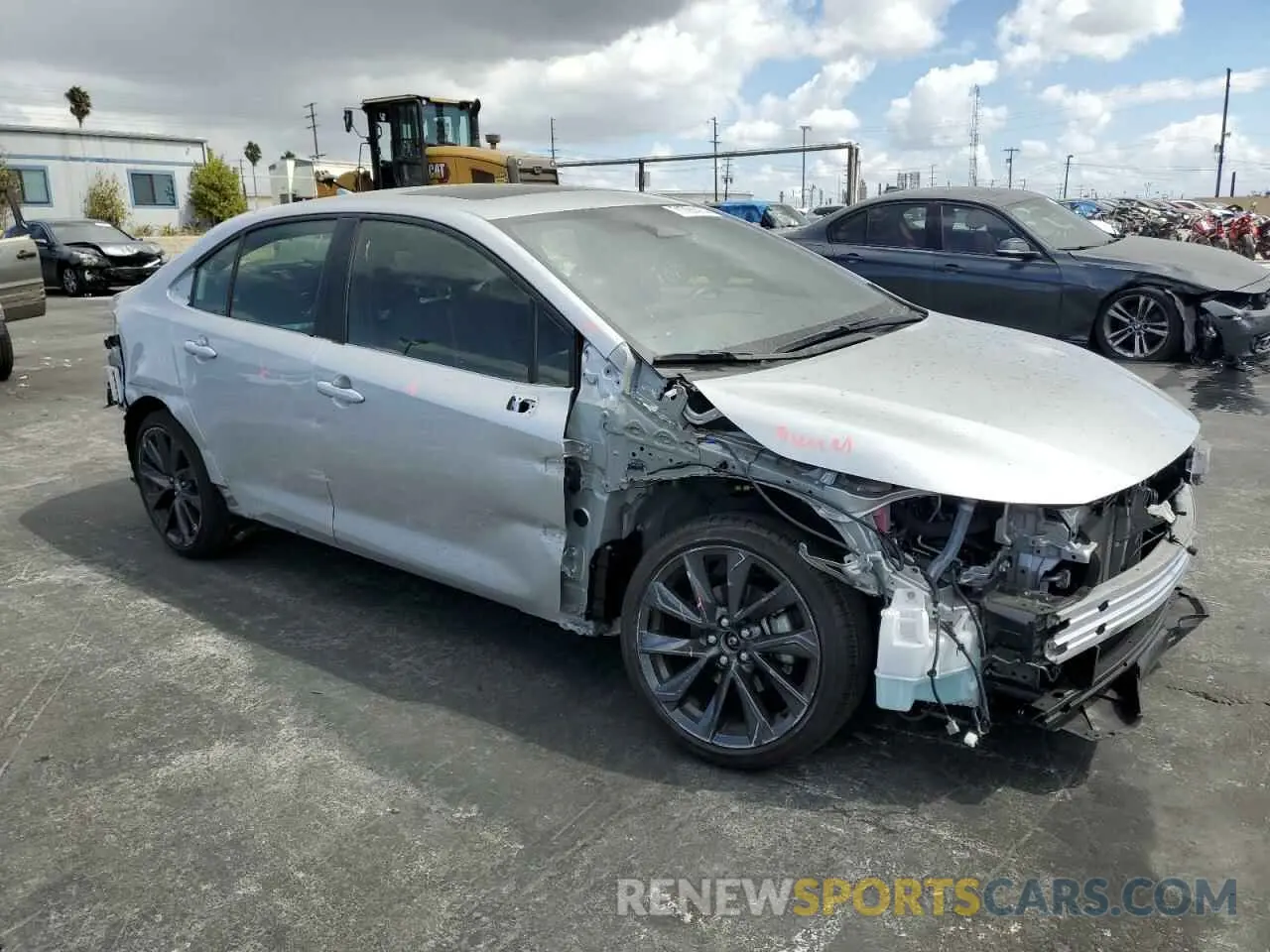 4 Photograph of a damaged car JTDP4MCE6RJ104811 TOYOTA COROLLA 2024
