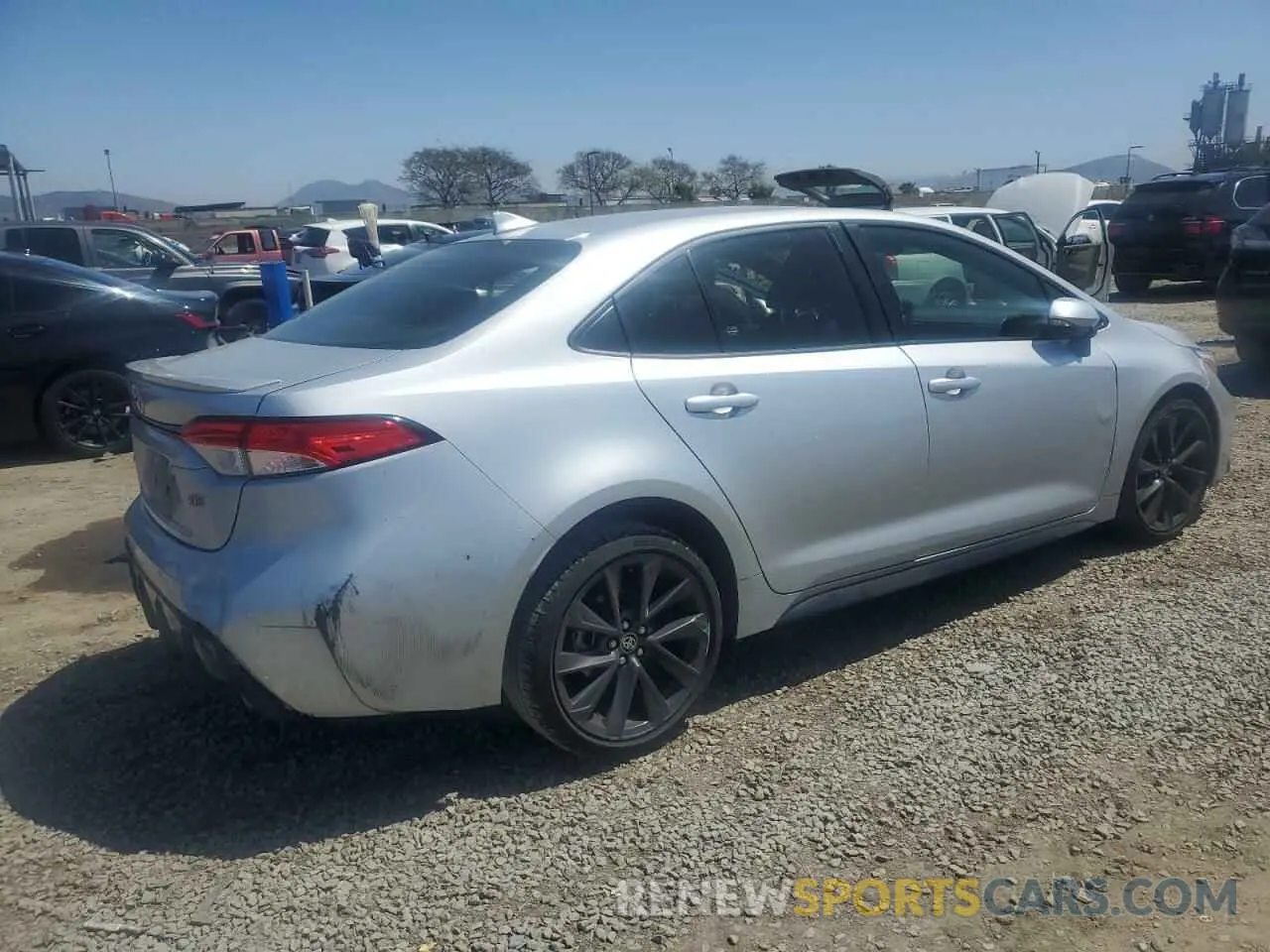 3 Photograph of a damaged car JTDP4MCE7R3520788 TOYOTA COROLLA 2024