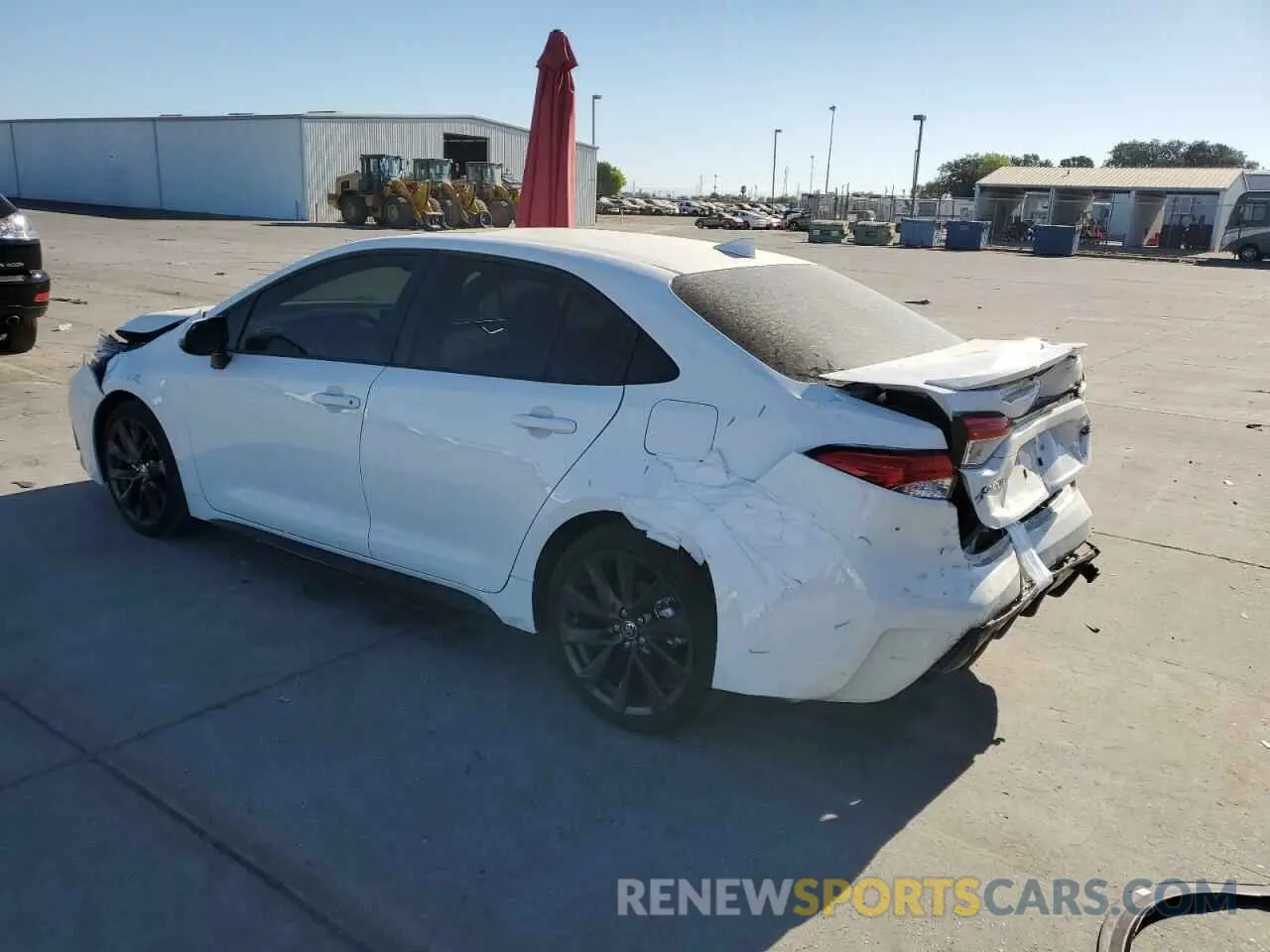 2 Photograph of a damaged car JTDP4MCE8RJ103711 TOYOTA COROLLA 2024