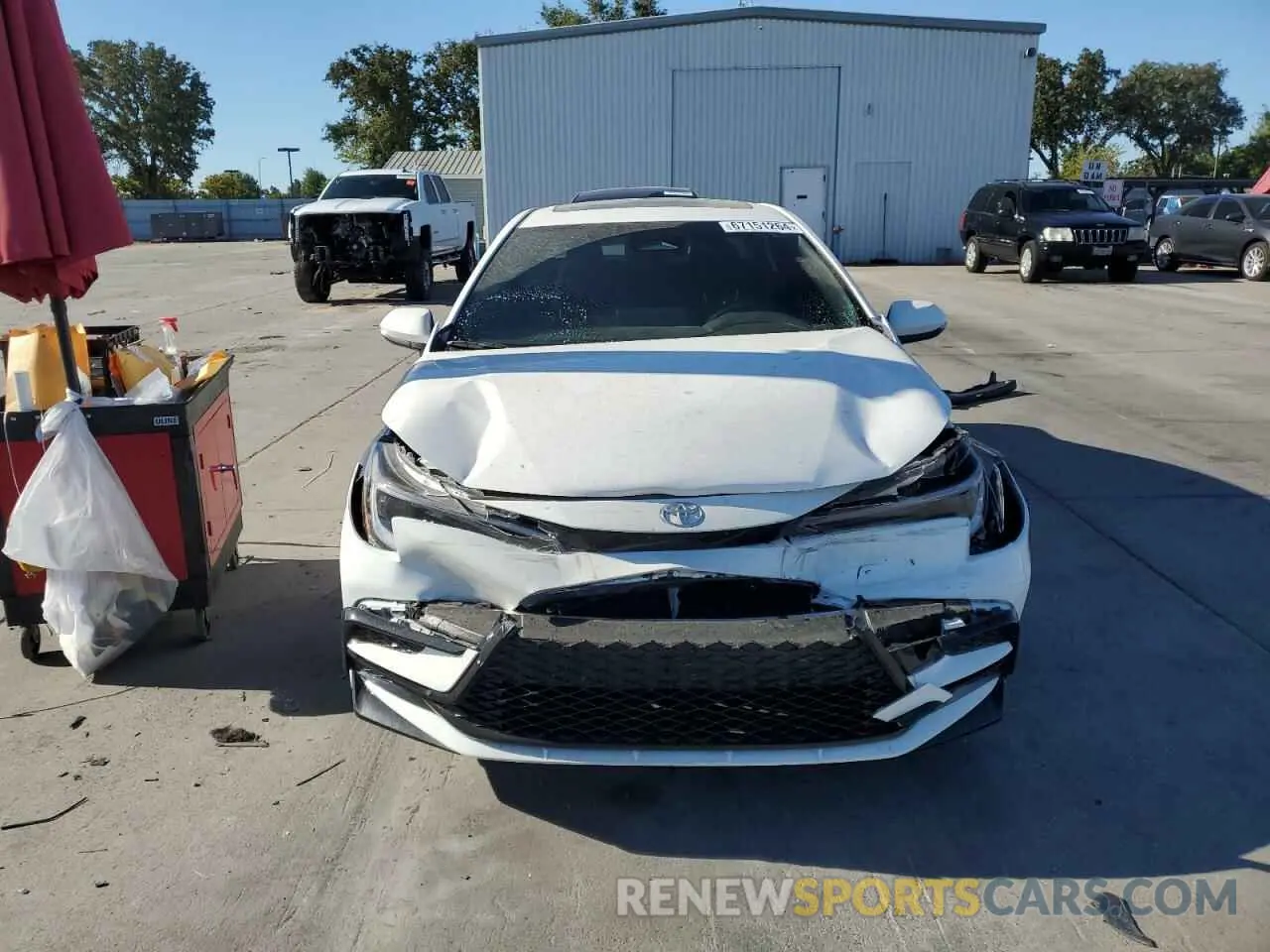 5 Photograph of a damaged car JTDP4MCE8RJ103711 TOYOTA COROLLA 2024