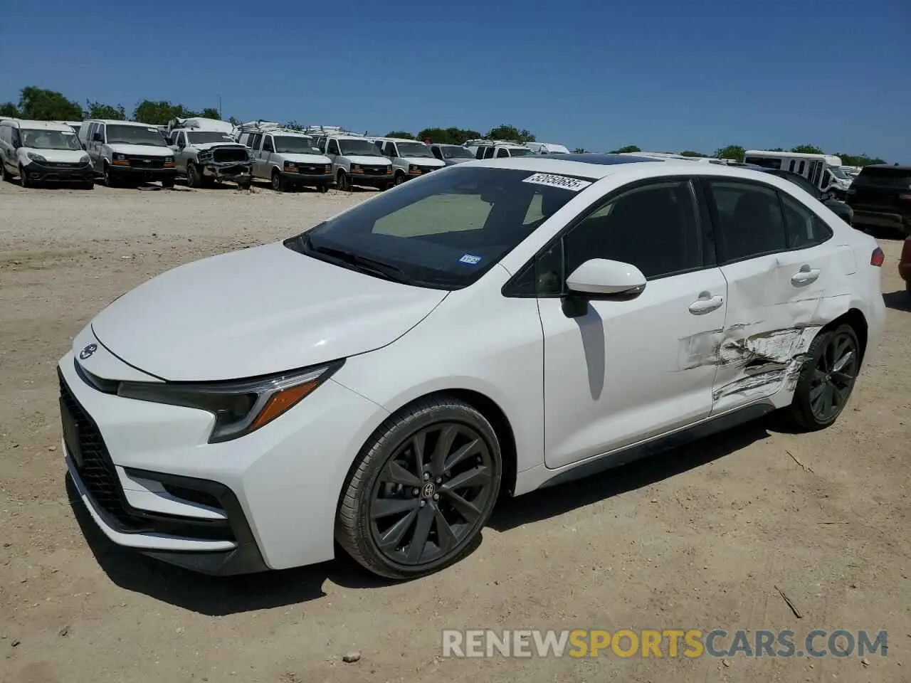 1 Photograph of a damaged car JTDP4MCE8RJ104695 TOYOTA COROLLA 2024
