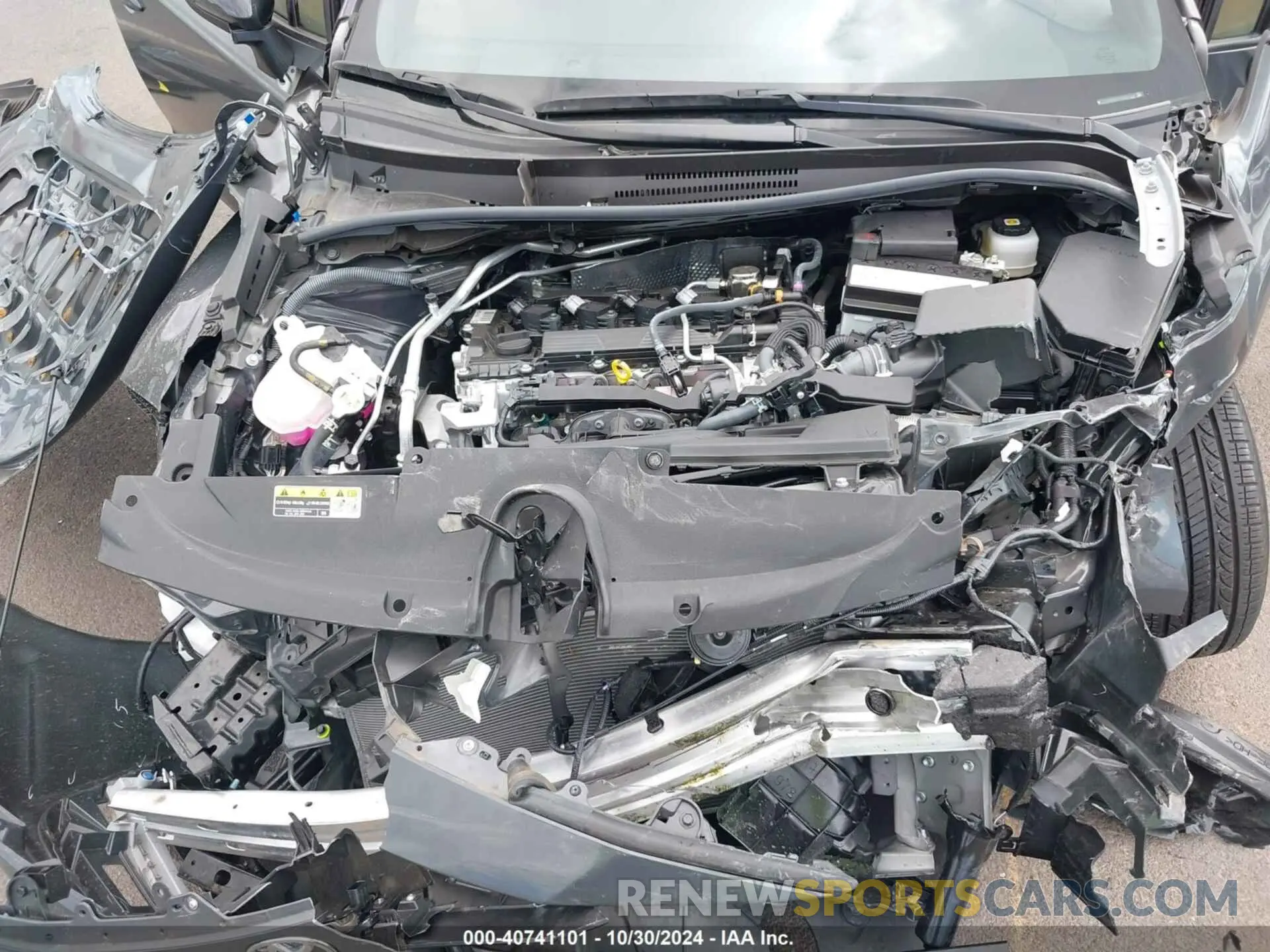 10 Photograph of a damaged car JTDP4MCE9R3522624 TOYOTA COROLLA 2024