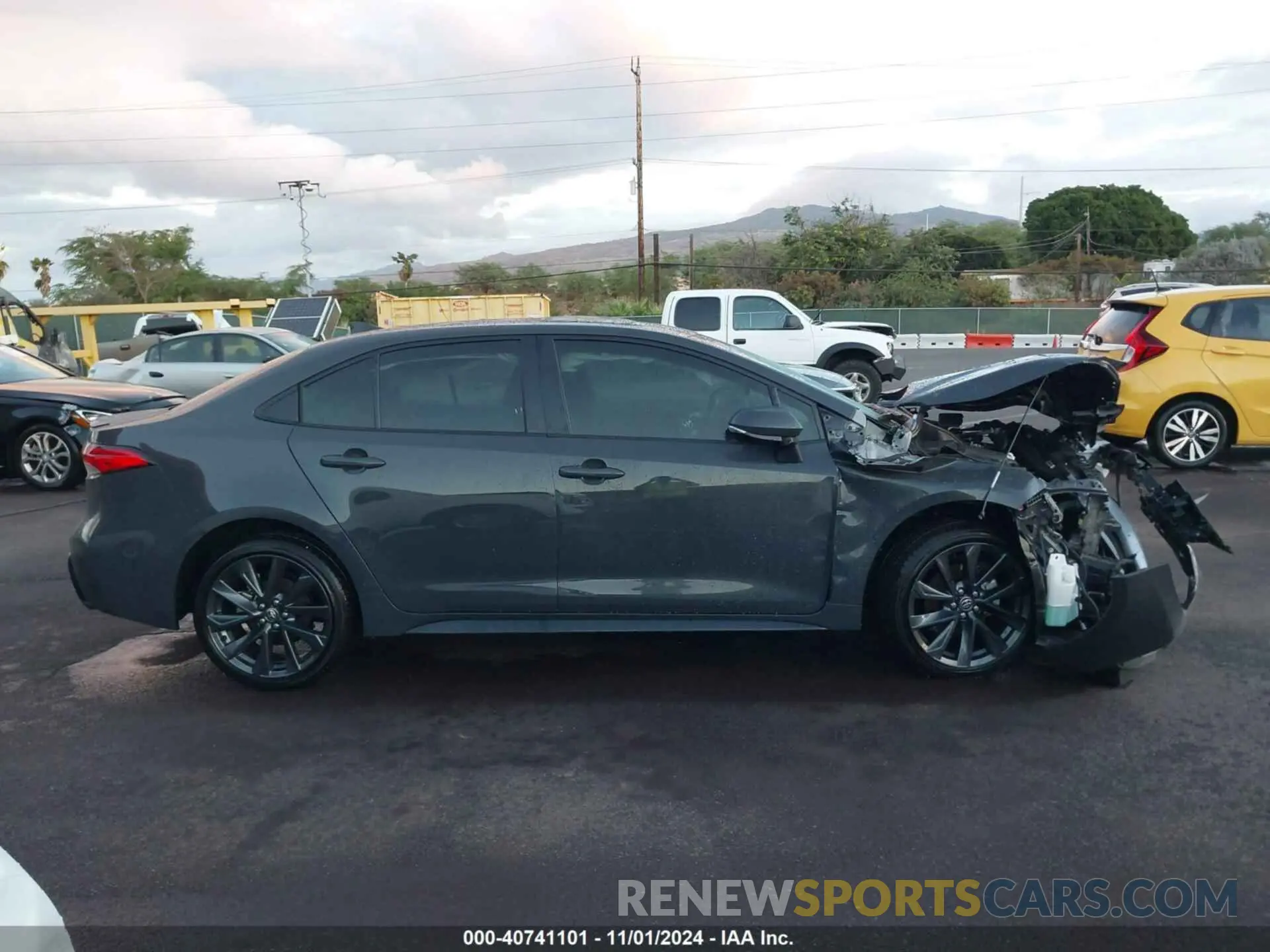 13 Photograph of a damaged car JTDP4MCE9R3522624 TOYOTA COROLLA 2024