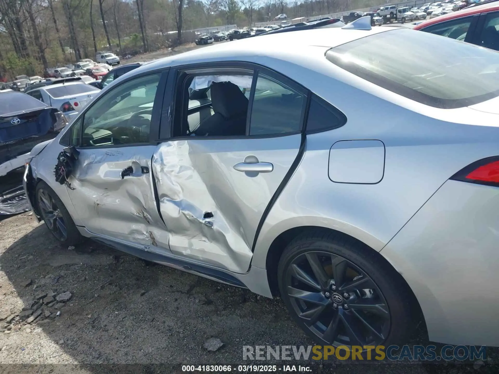 6 Photograph of a damaged car JTDS4MCE0R3519704 TOYOTA COROLLA 2024