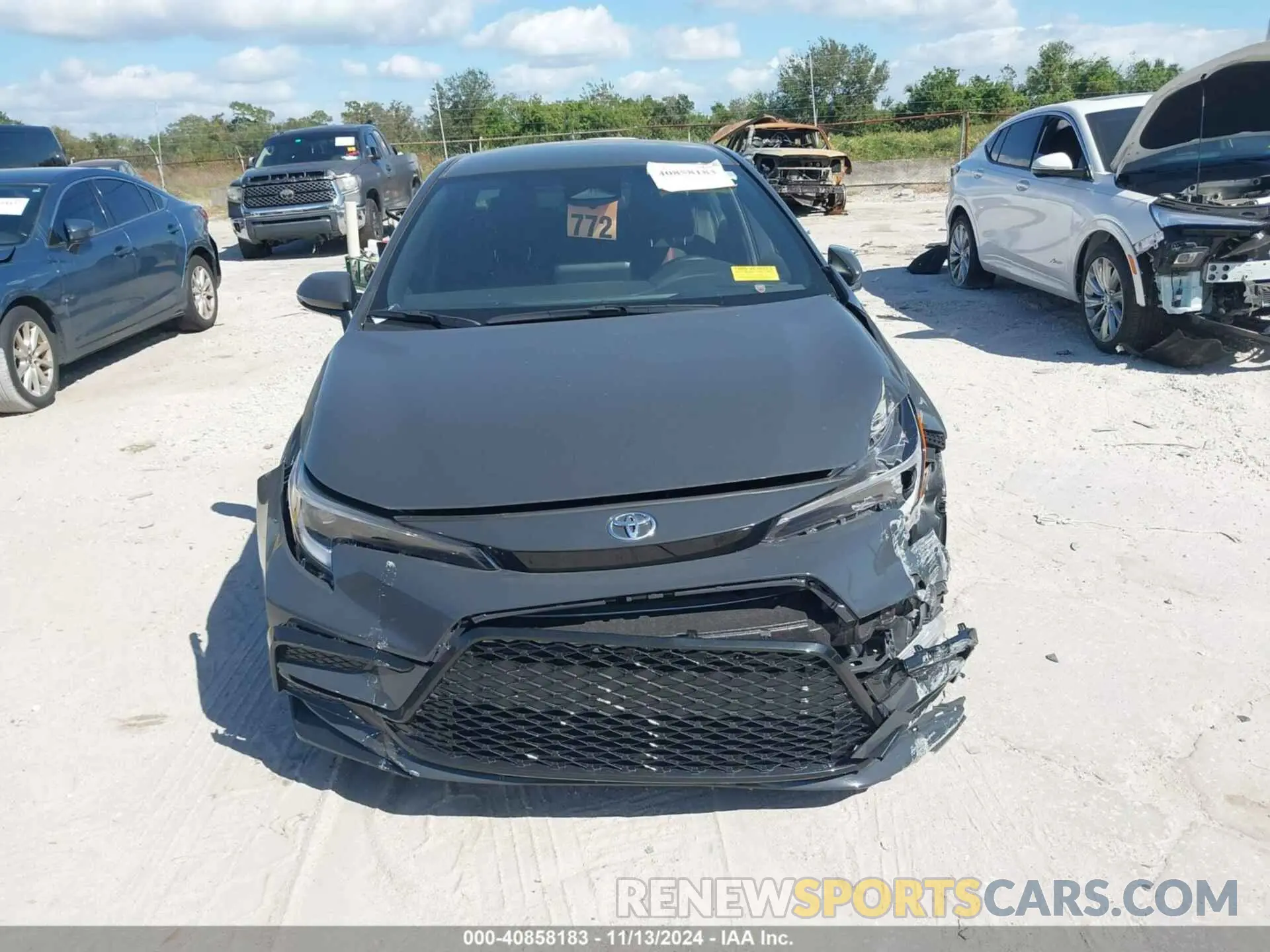 12 Photograph of a damaged car JTDS4MCE2R3519753 TOYOTA COROLLA 2024